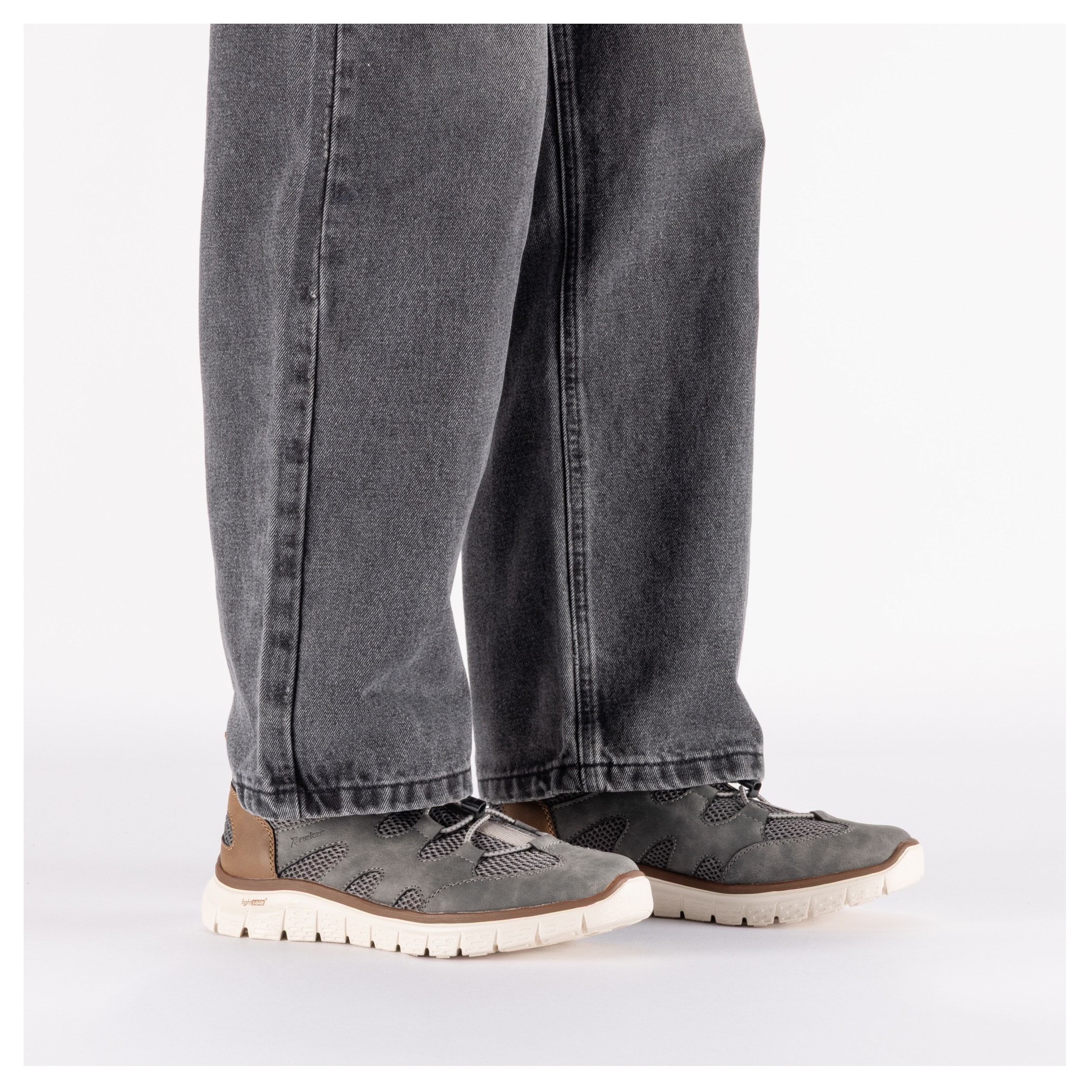 Rieker Slip-On Sneaker  Slipper, Outdoorschuh, Trekkingschuh zum Schlupfen