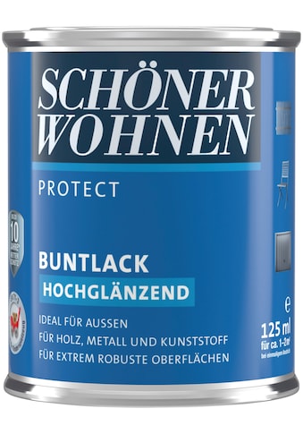 SCHÖNER WOHNEN-Kollektion Lack »Protect«, (1), 125 ml, erdbraun, hochglänzend, ideal... kaufen