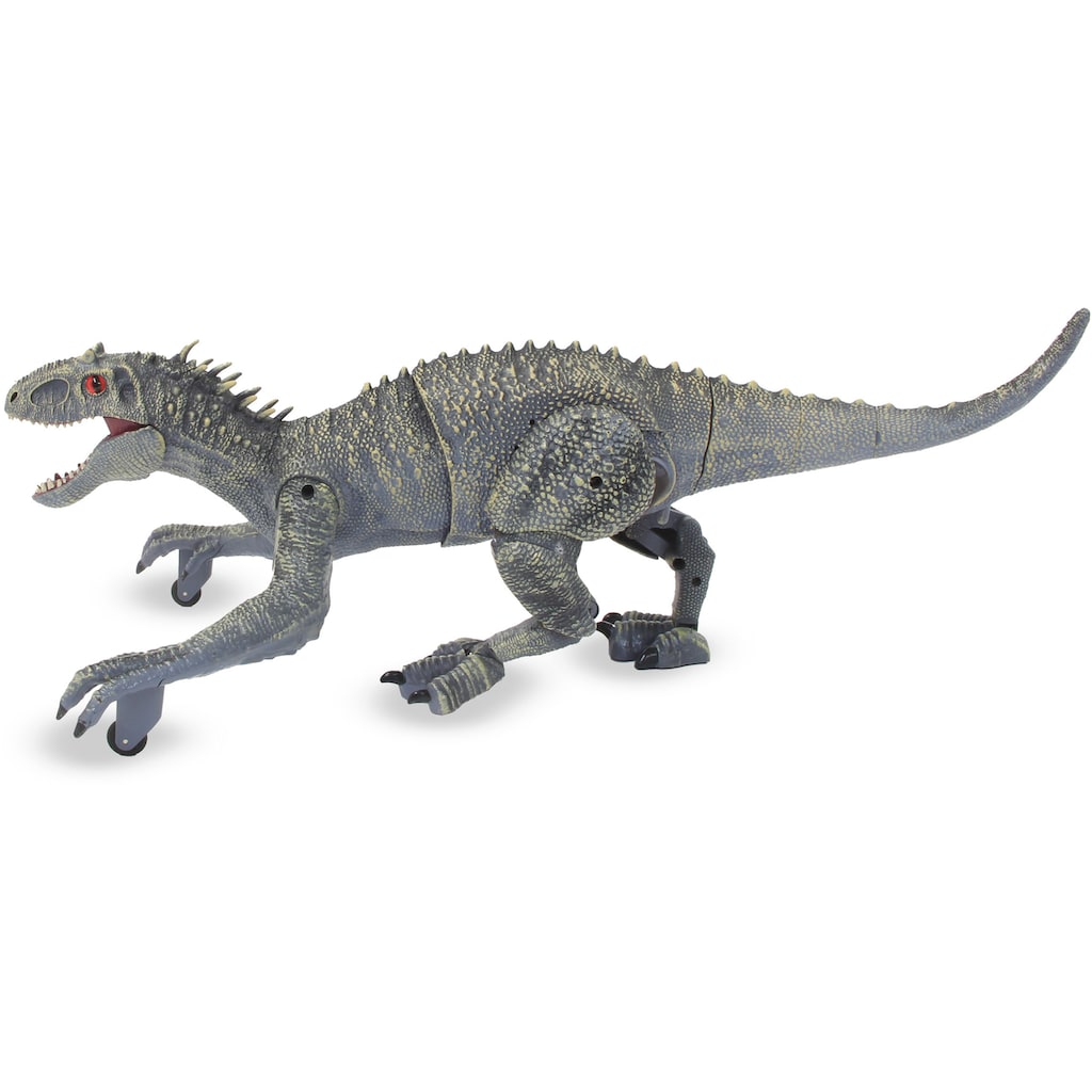 Jamara RC-Tier »Dinosaurier Exoraptor, Li-Ion 3,7V, 2,4GHz, grau«, mit Licht und Sound