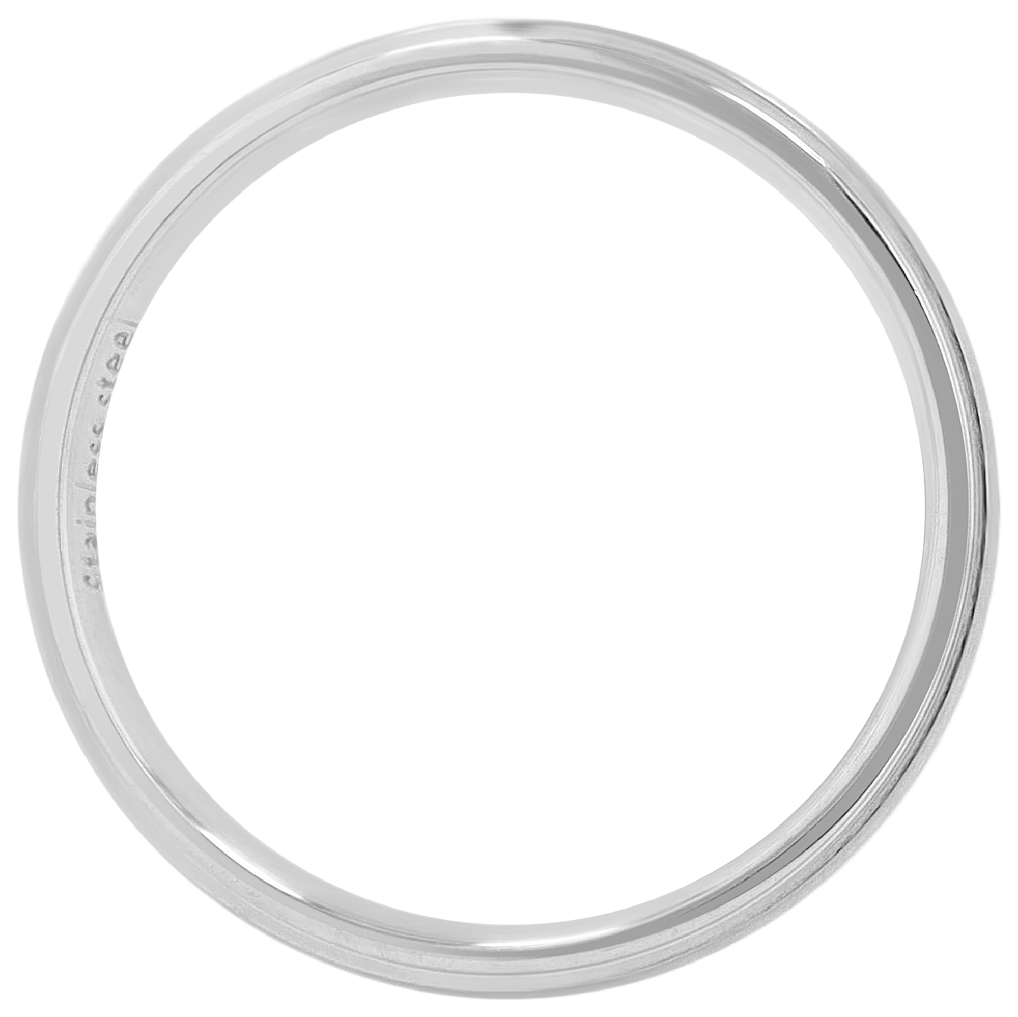 Adelia´s Fingerring »Damen Ring aus Edelstahl mit Strass Steinchen«