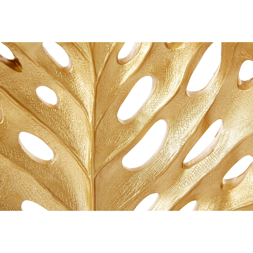 Leonique Wandkerzenhalter »Leaf, gold«, (2er-Set)