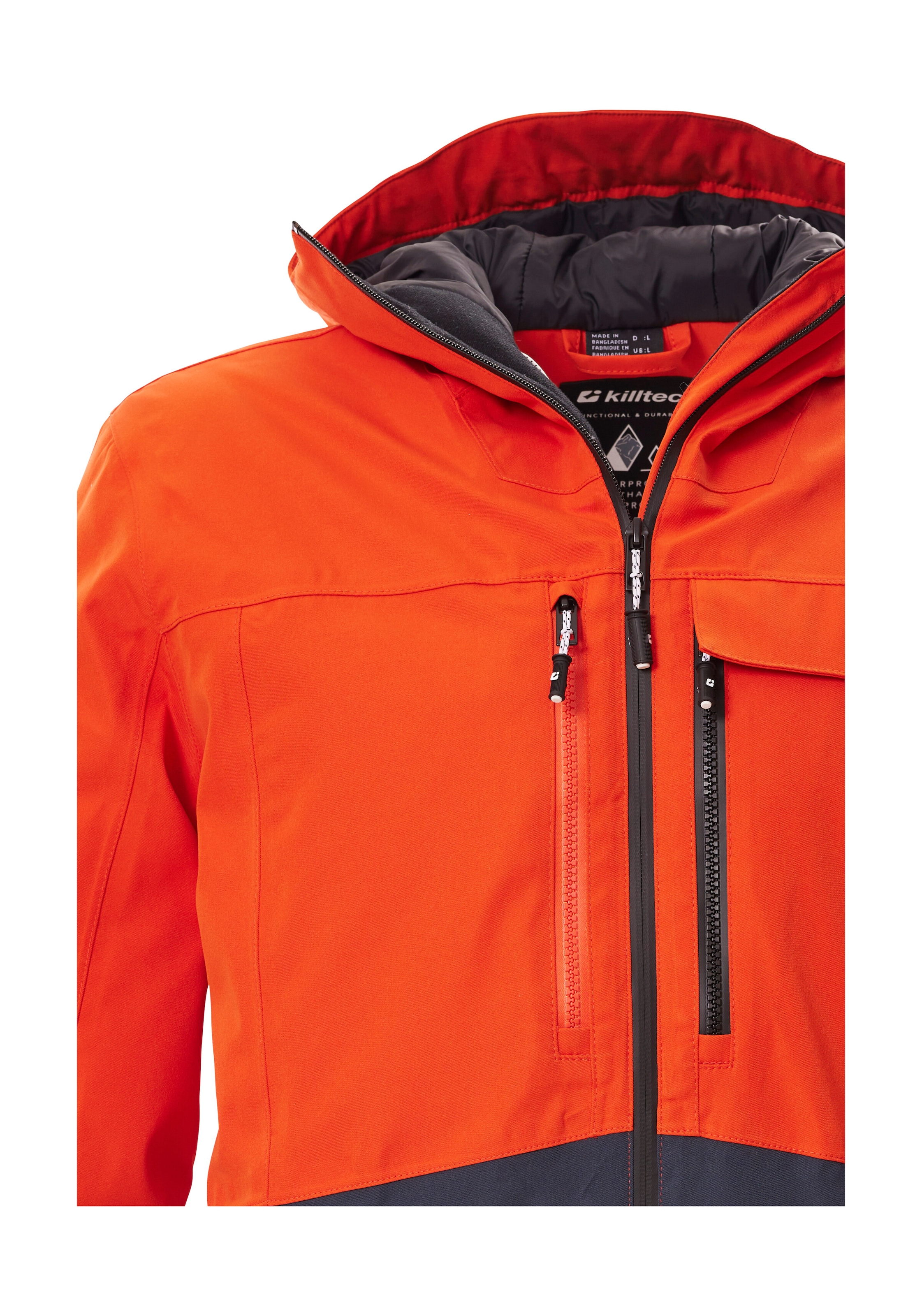 Killtec Skijacke »KSW 280 MN SKI JCKT« Wasserdichte Herrenjacke mit Schneefang, atmungsaktiv und PFAS-frei