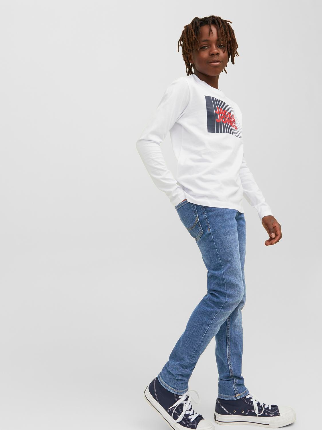Jack & Jones Junior Slim-fit-Jeans »JJIGLENN JJORIGINAL MF 071 NOOS MNI«