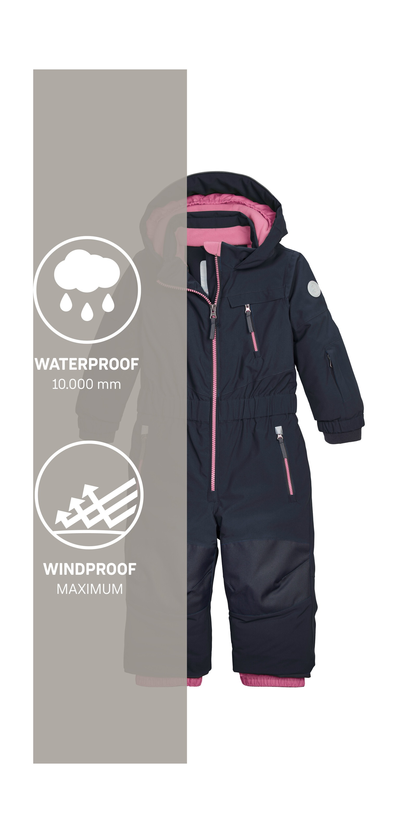 first instinct by killtec Overall »FISW 46 MNS ONPC« Wind- u wasserdichter Schneeanzug mit verlängerbaren Armen und Beinen