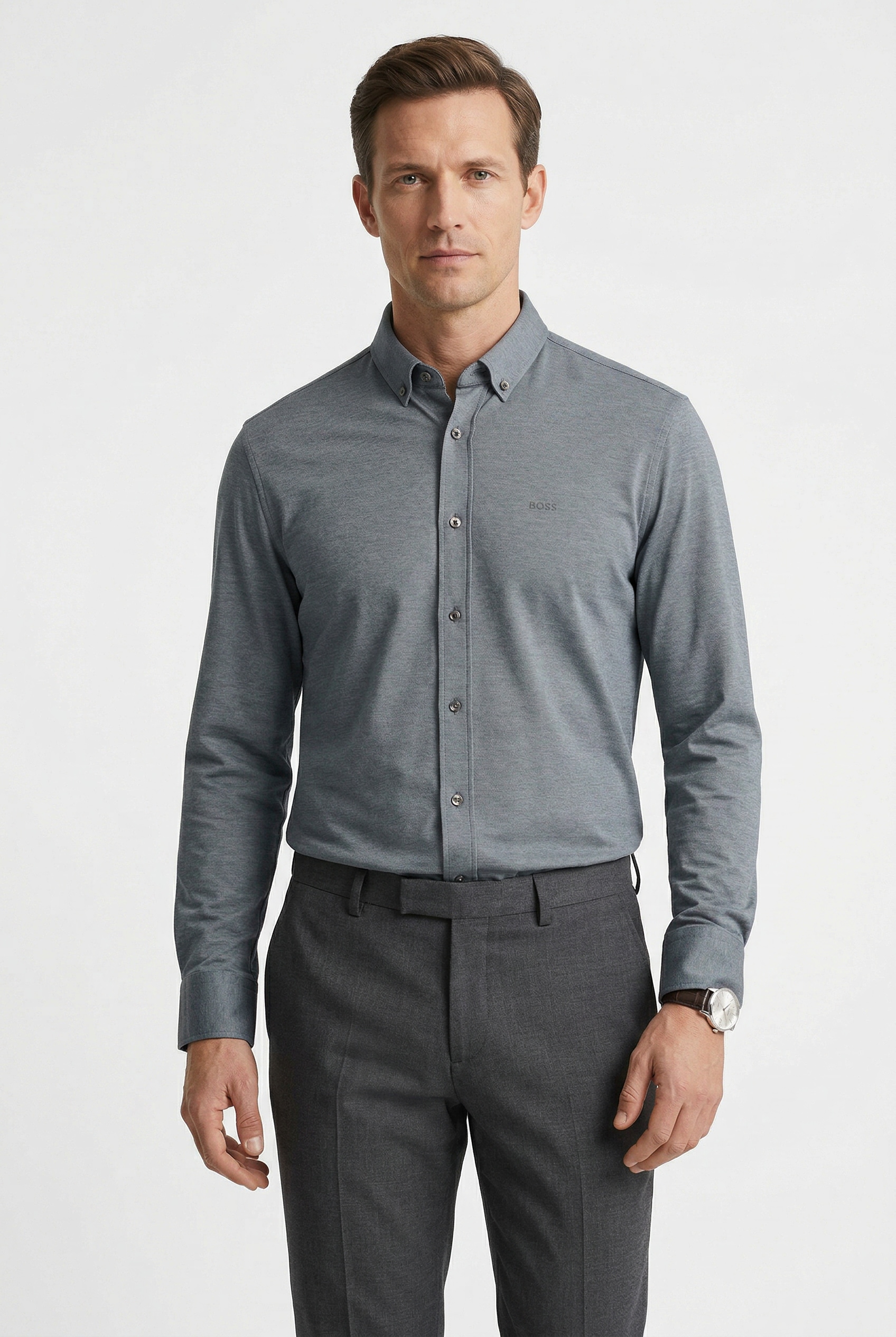 BOSS Businesshemd »JOE« mit Button-Down-Kragen, regular fit