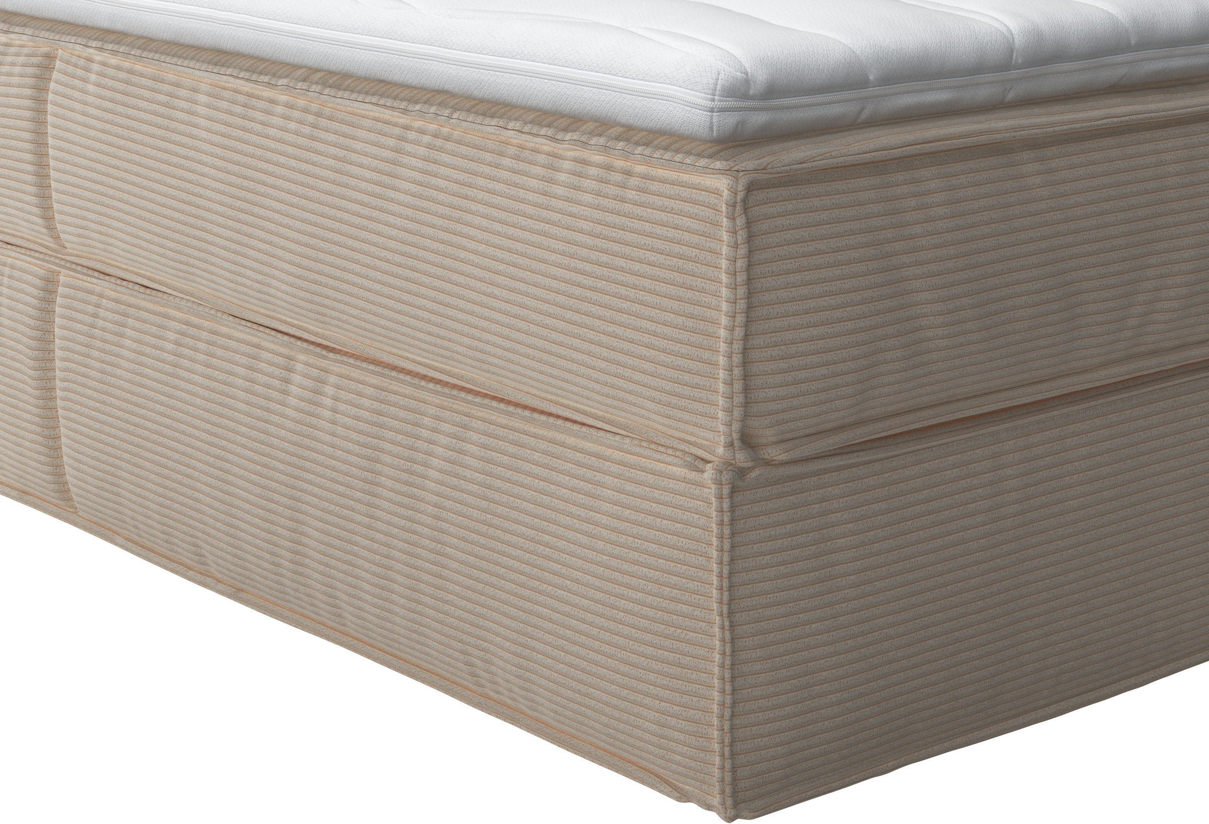 LeGer Home by Lena Gercke Boxspringbett »Addyson«, (Härtegrade H2, H3 und H4 wählbar), Boxspringbett inkl. Topper, 2 Matratzen