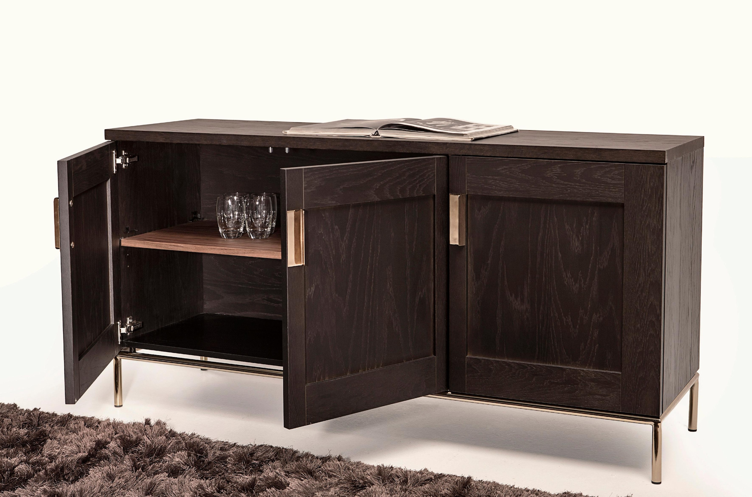 Woodman Sideboard »Parlan«, Kommode, Soft-Close, Breite 150 cm, FSC®