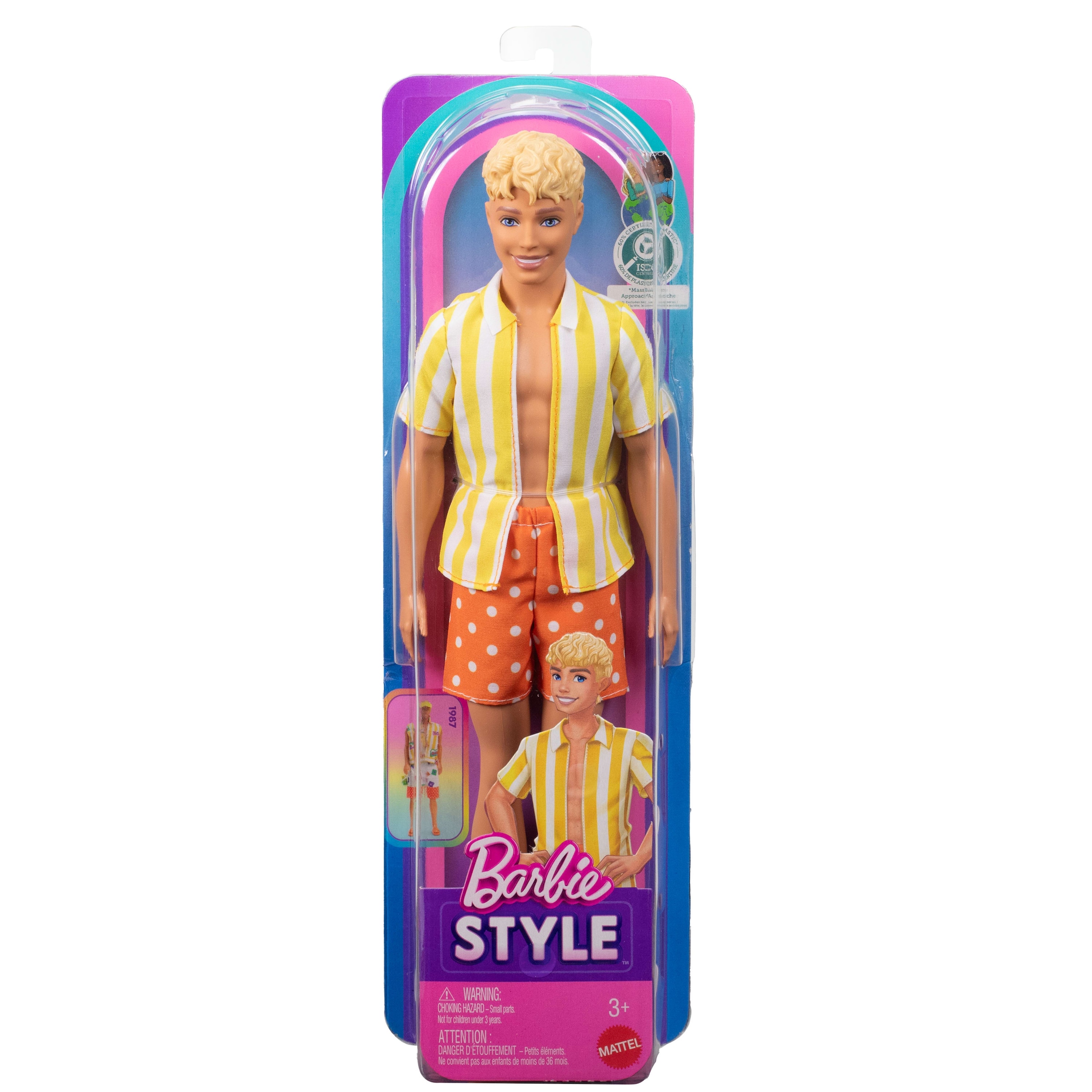 Barbie Anziehpuppe »Fashionista Style, Ken Nr. 252 - blond«