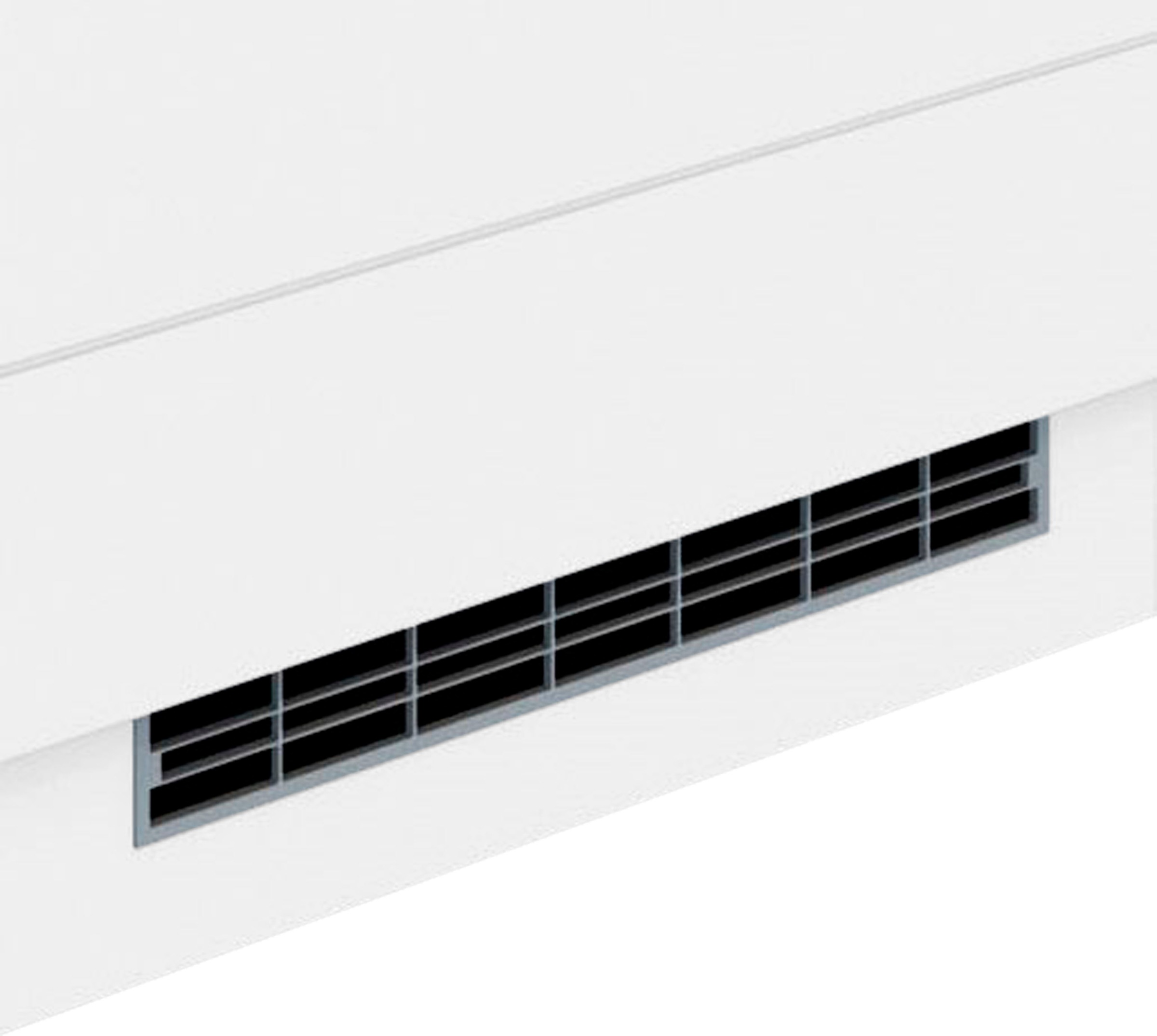 KOCHSTATION Backofen/Kühlumbauschrank »KS-Luhe«, 60 cm breit, hochwertige MDF-Fronten mit waagerechter Lisene