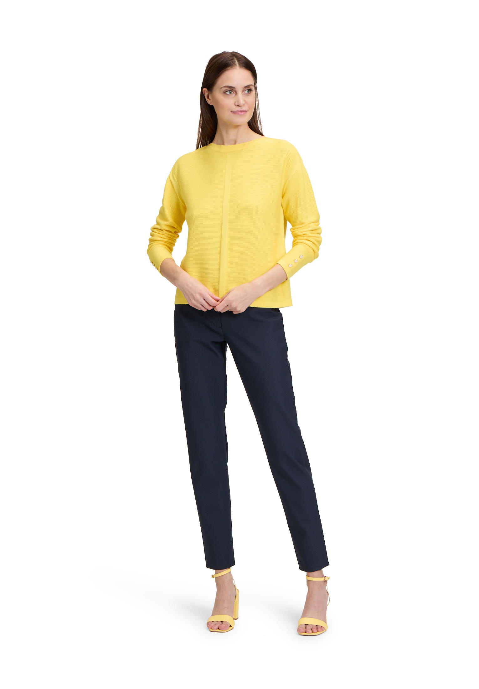 Betty Barclay Rundhalspullover »Feinstrickpullover mit Struktur«