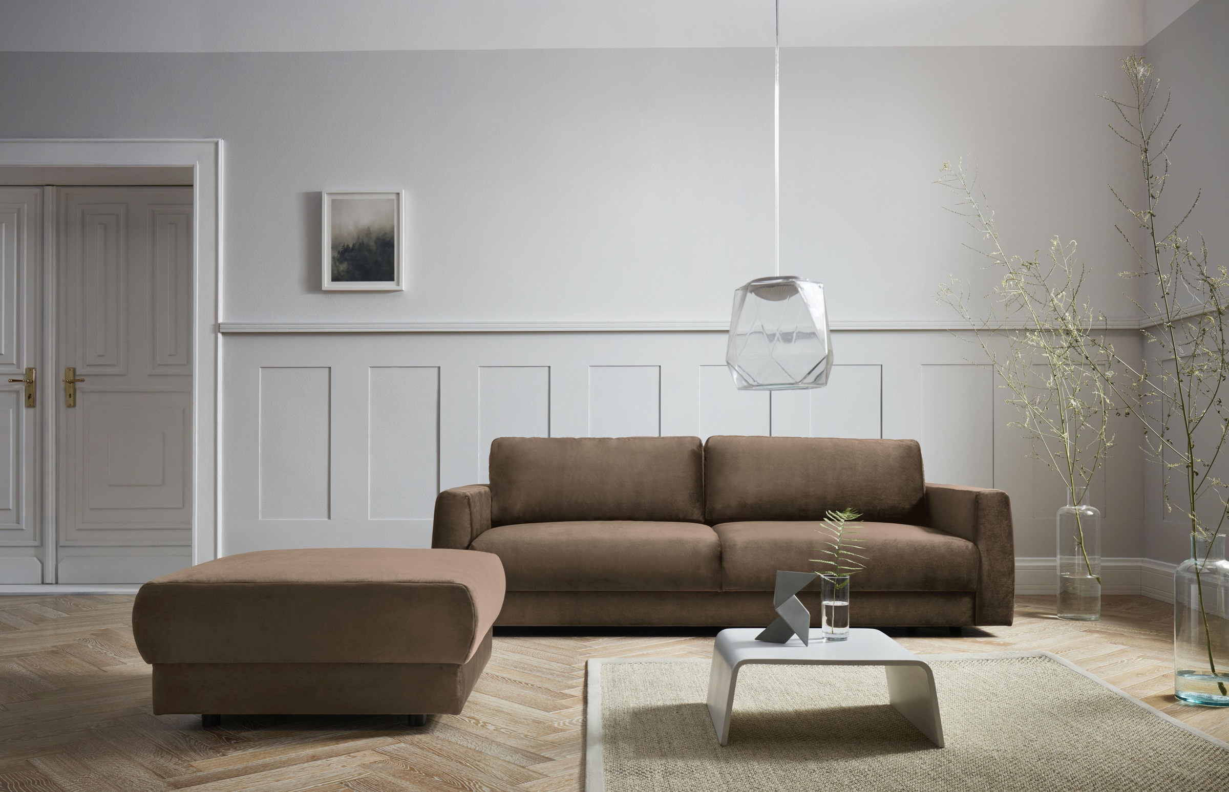 andas 2,5-Sitzer »Hobro«, in 3 Bezugsqualitäten in vielen Farben, Design by Morten Georgsen