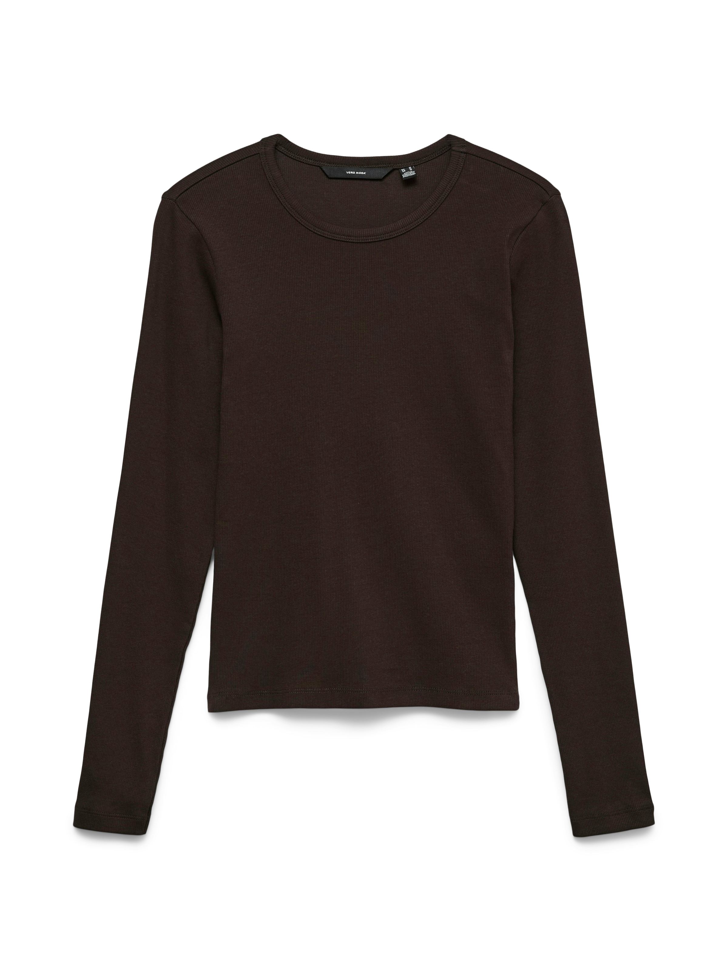 Vero Moda Langarmshirt »VMCHLOE LS SHORT TOP JRS NOOS« Baumwollmischung