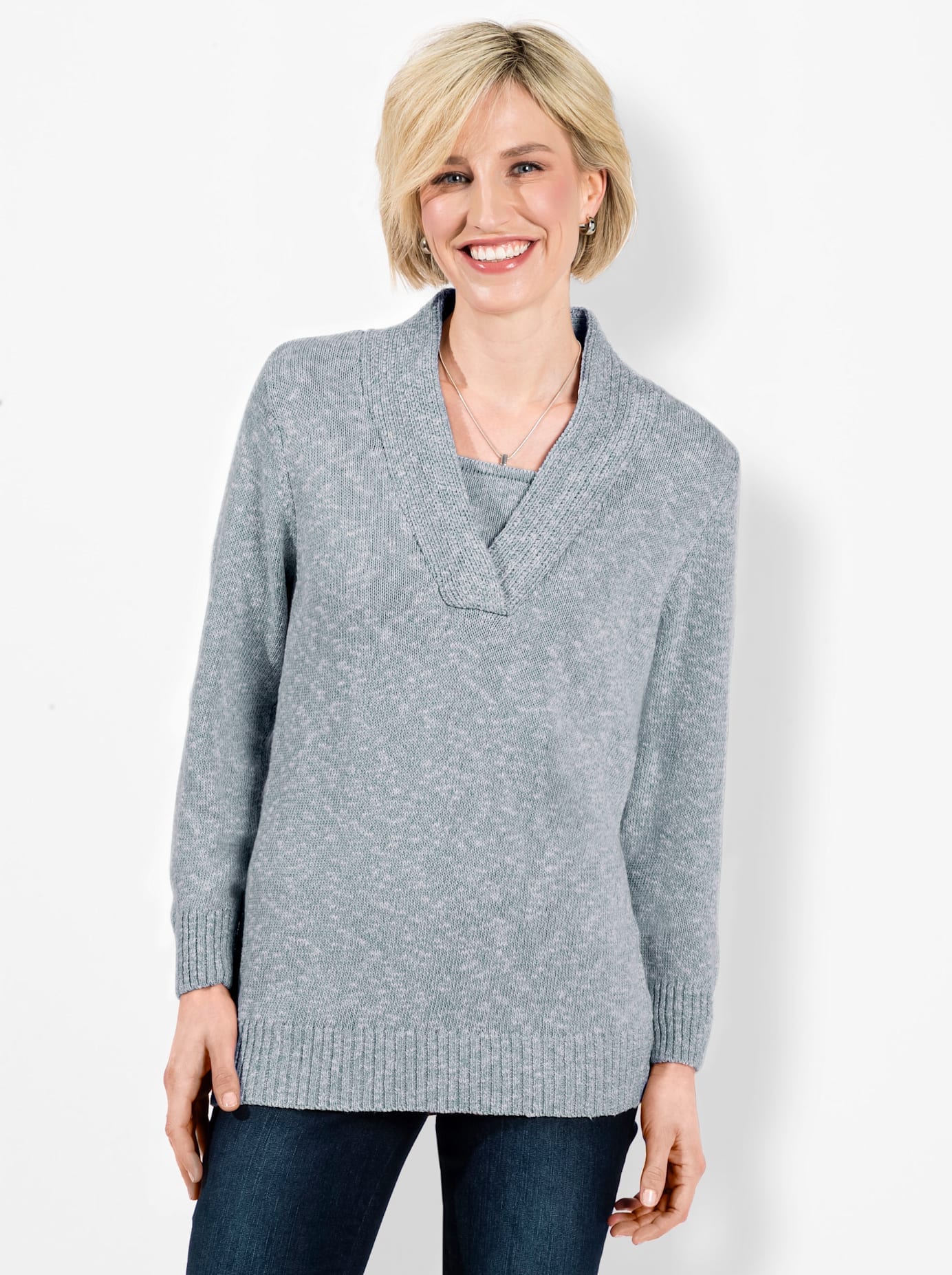 Classic Basics V-Ausschnitt-Pullover »Pullover«