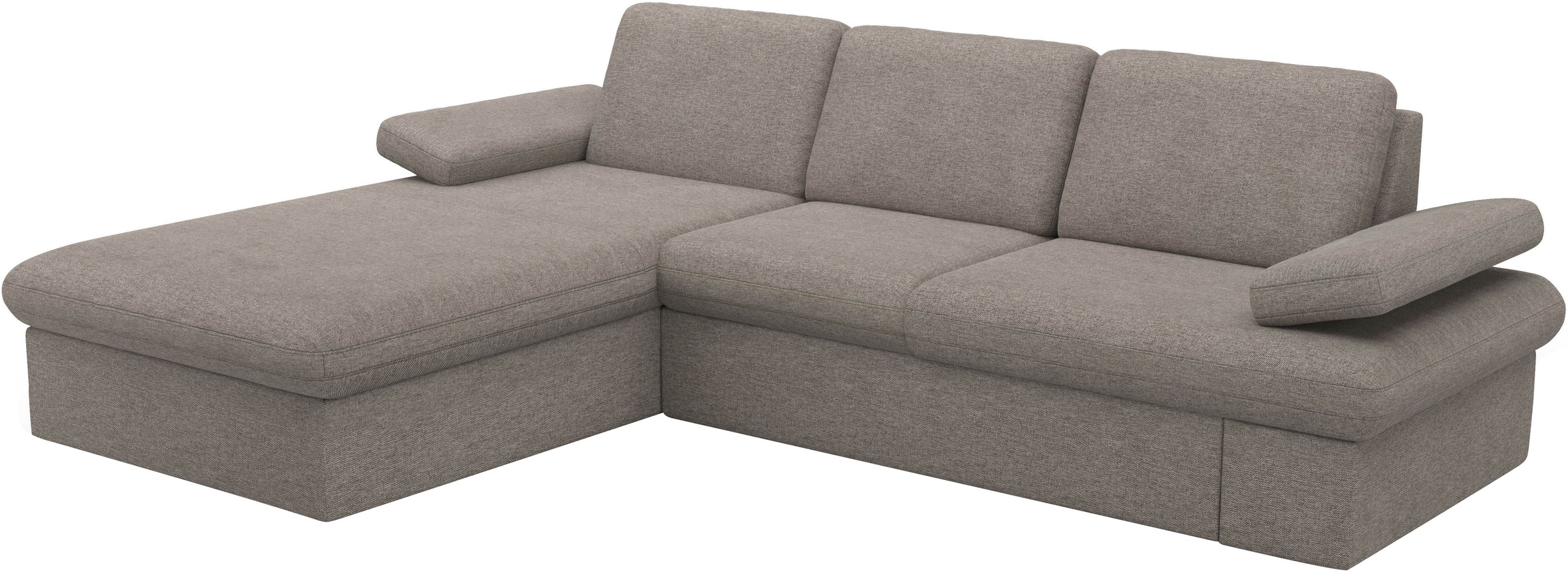 sit&more Ecksofa »Moreno«, mit Armteilverstellung,wahlweise mit Bettfunktion