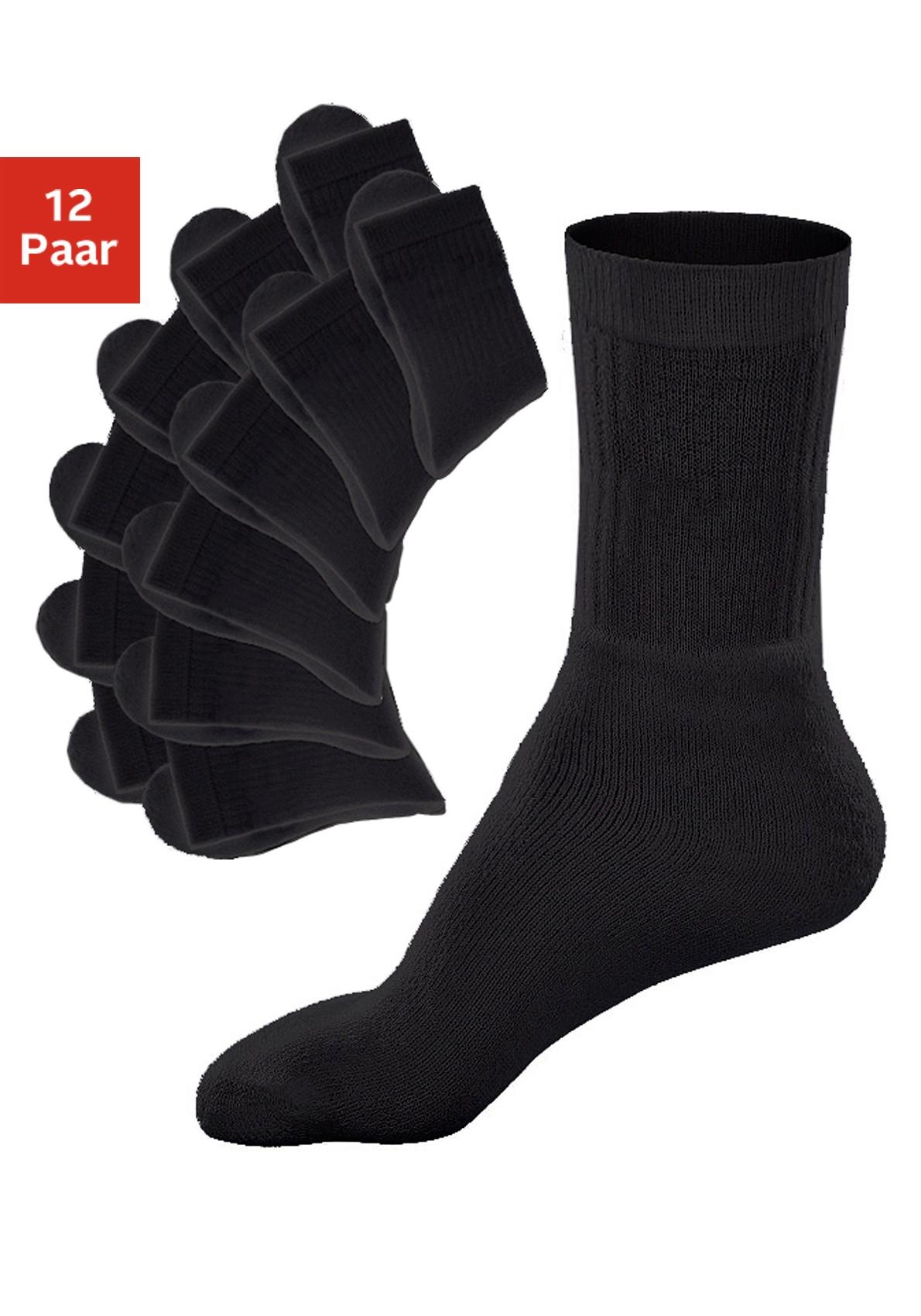 Go in Sportsocken, (12 Paar), mit Frottee