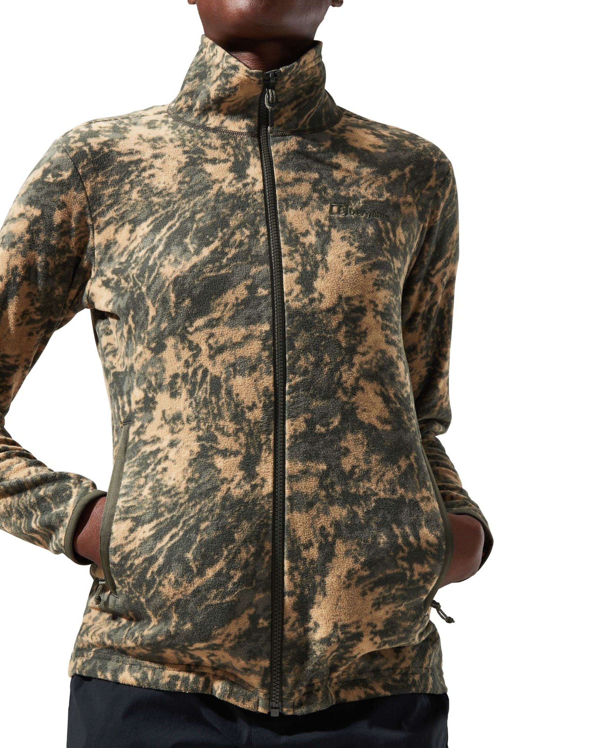 Berghaus Fleecejacke »Berghaus Fleecejacke« mit Kapuze mit schmeichelhafter Passform