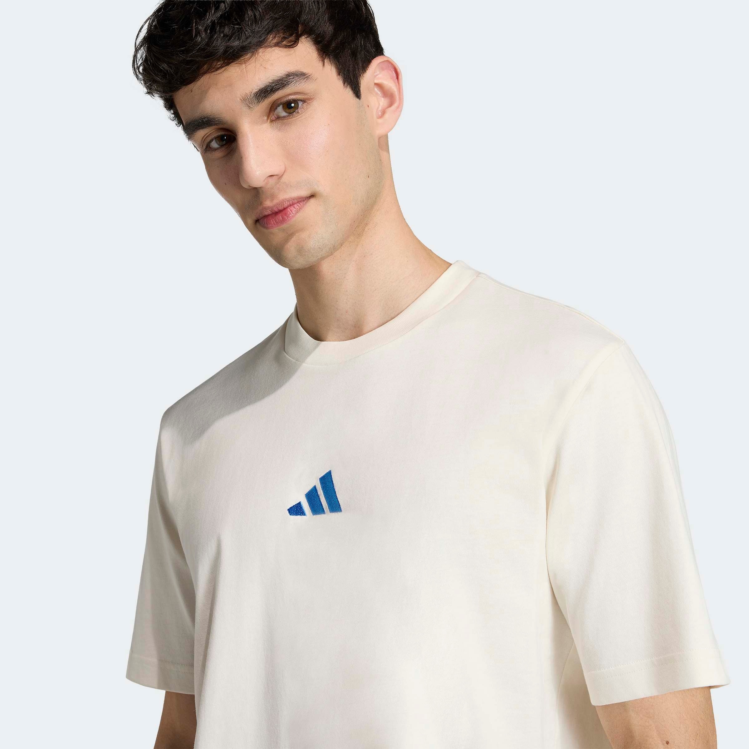 adidas Sportswear T-Shirt »M SL SJ T« sportliches Kurzarmshirt, mit Rundhalsausschnitt