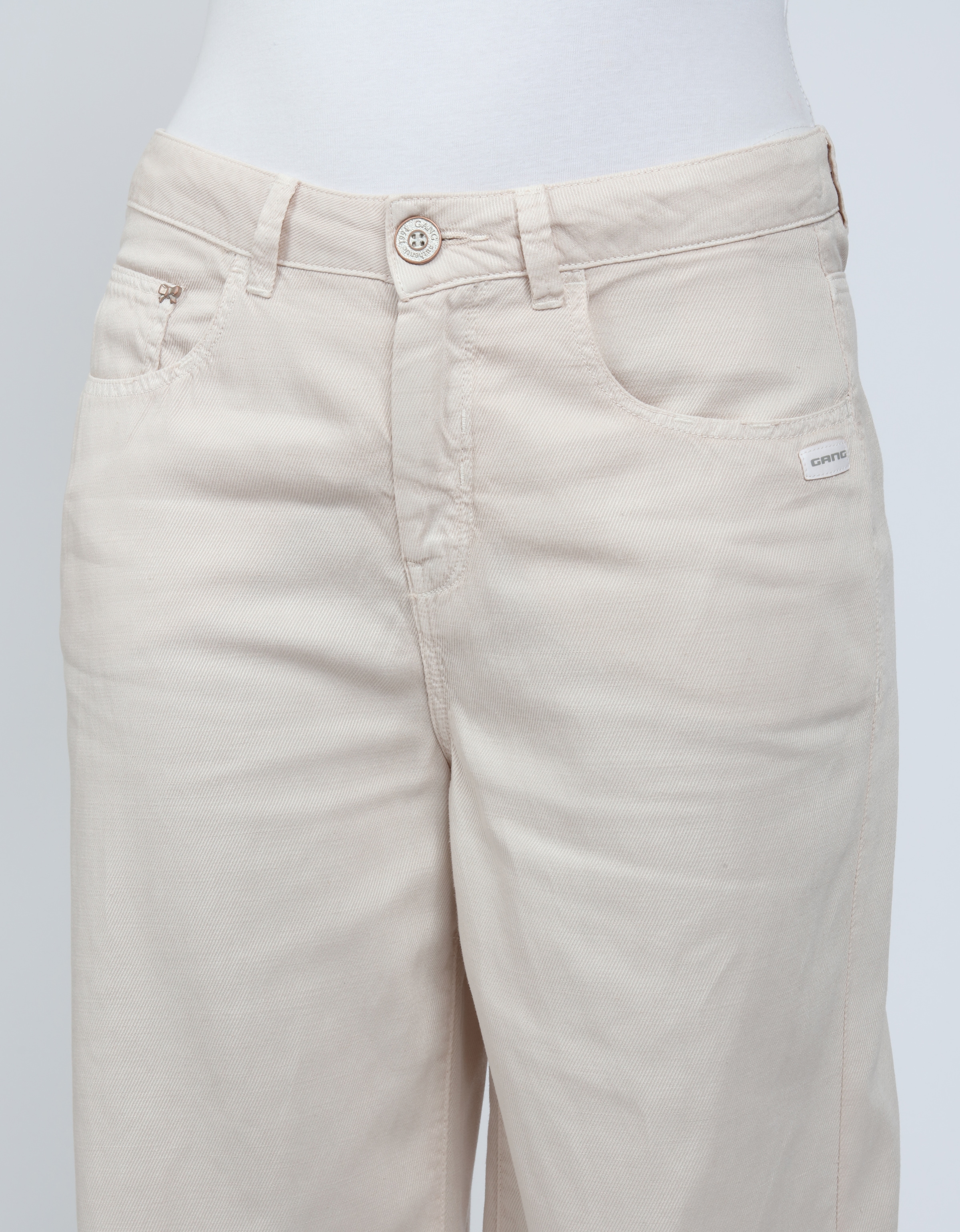 GANG Weite Jeans »94CARLOTTA«, weiter Fit im bodenlangen Palazzo-Style