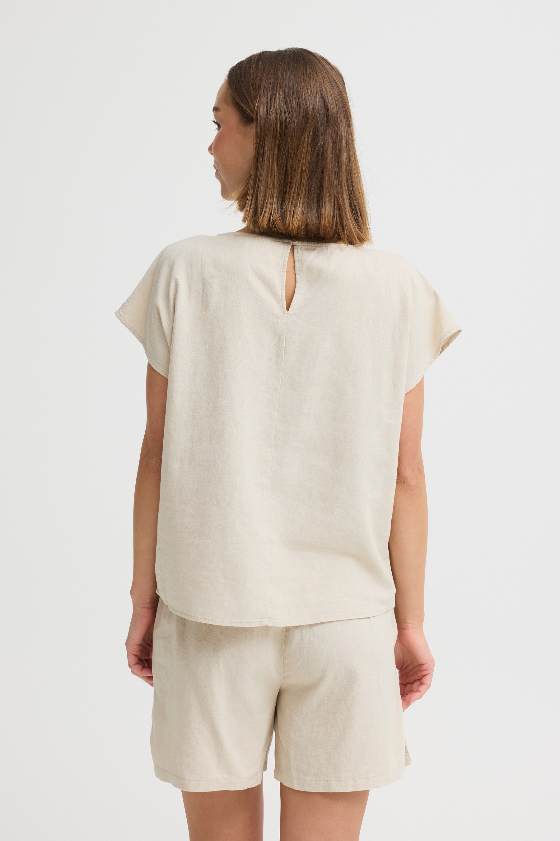 OXMO Kurzarmbluse »Kurzarmbluse OXArnora«