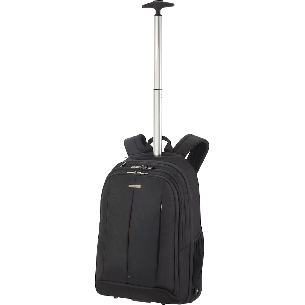 Samsonite Laptoprucksack »Guardit 2.0, black, mit 2 Rollen und Trolleyfunktion«