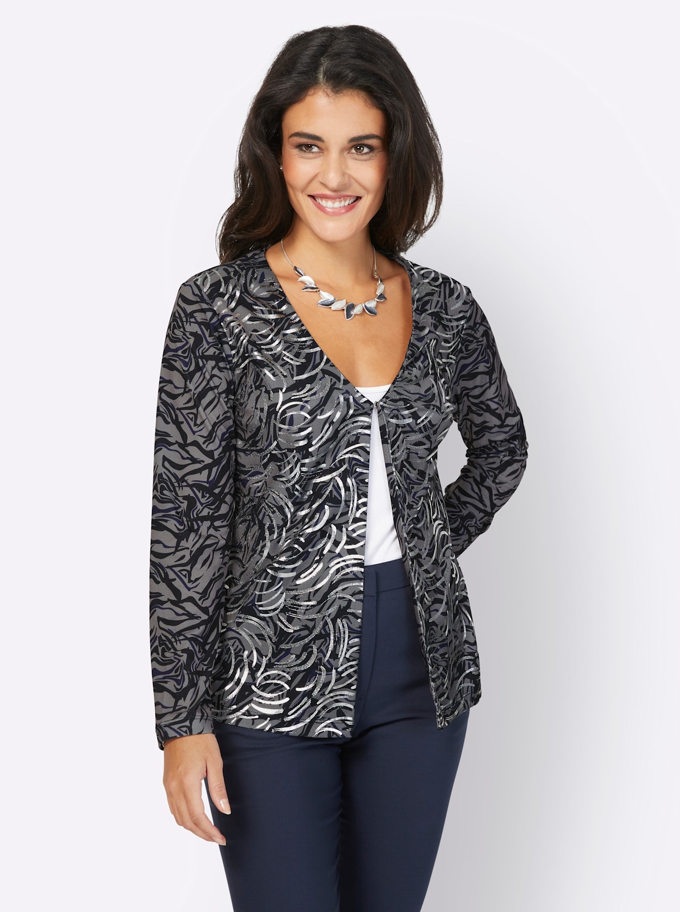 creation L Shirtjacke »Shirtjacke«, (1 tlg.)