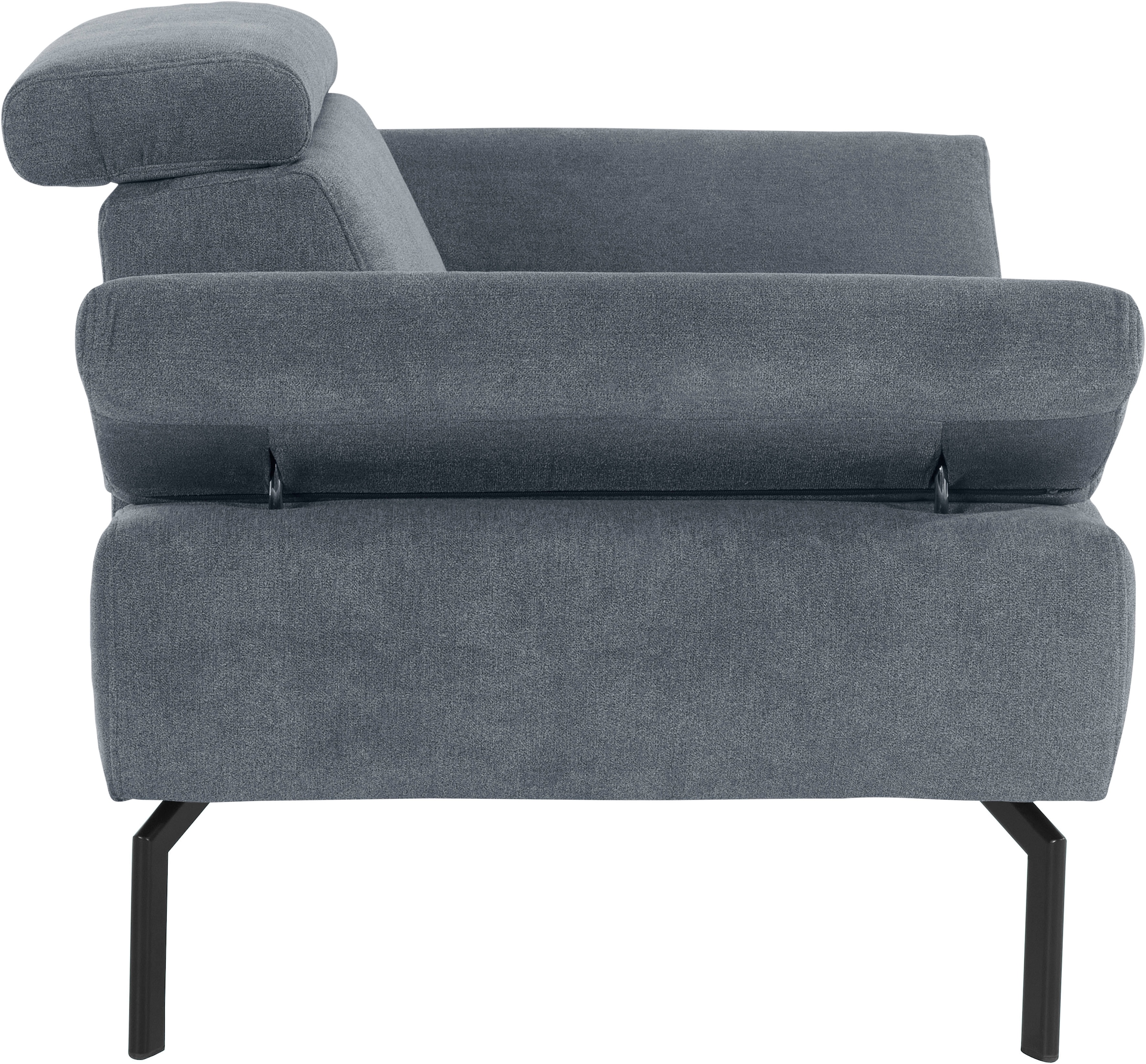 Places of Style Sessel Rückenverstellung, »Trapino Luxus«, Luxus-Microfaser in Lederoptik wahlweise kaufen online mit