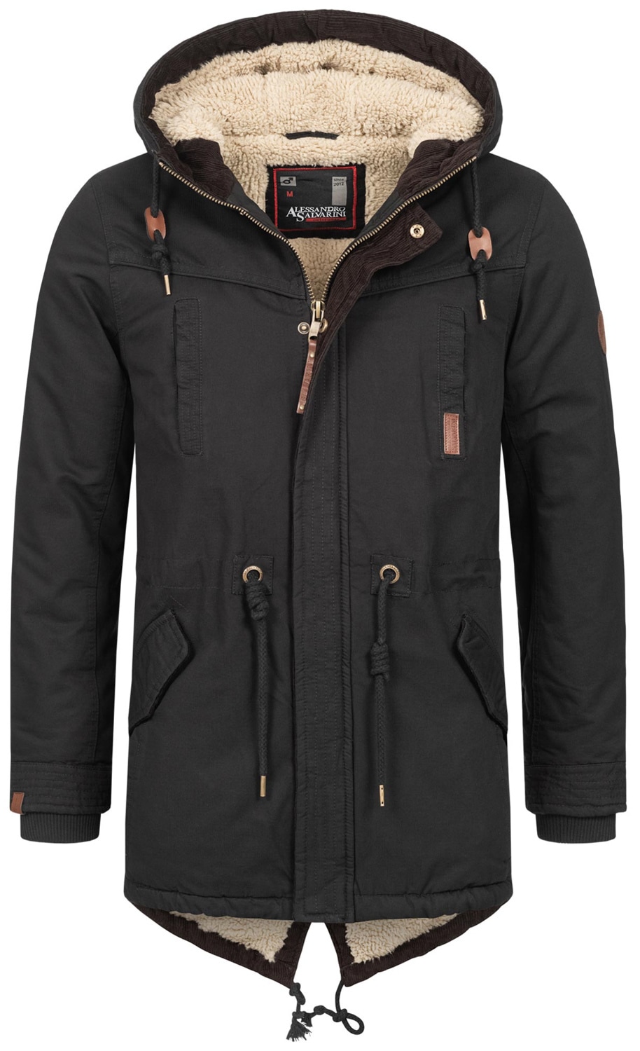 Alessandro Salvarini Winterjacke »A. Salvarini Herren Winterparka AS280«