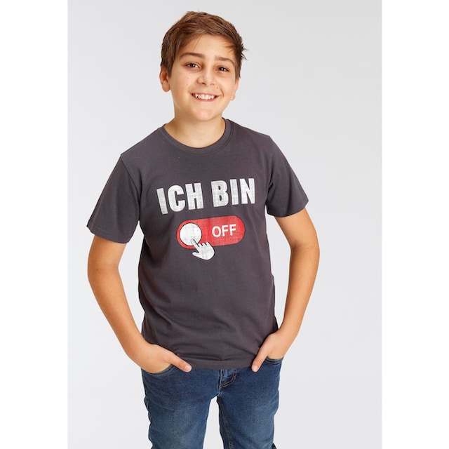 KIDSWORLD T-Shirt »ICH BIN OFF...«, Sprücheshirt bei OTTO