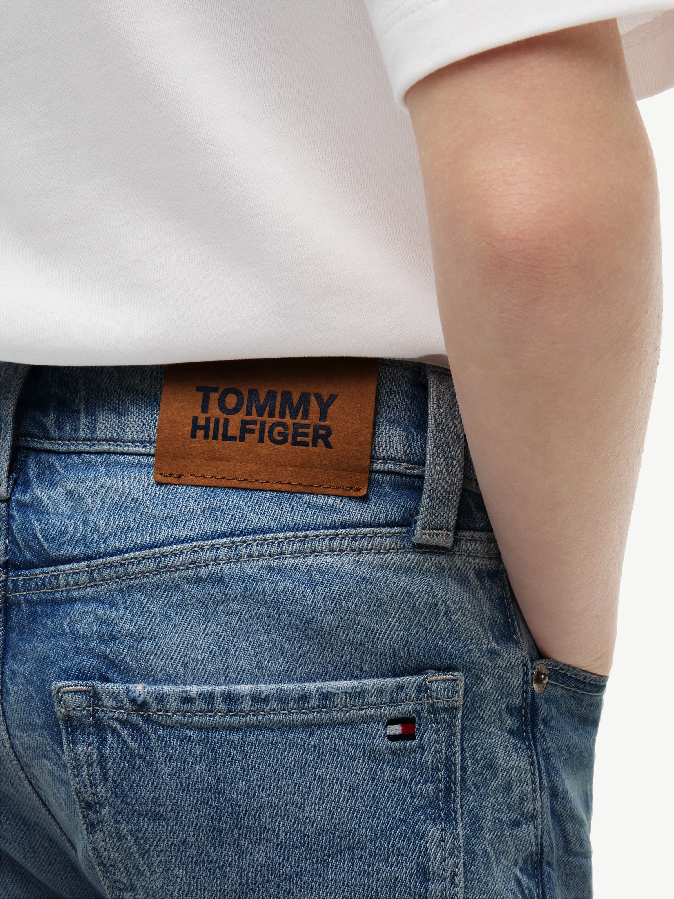 Tommy Hilfiger Straight-Jeans Kinder bis 16 Jahre
