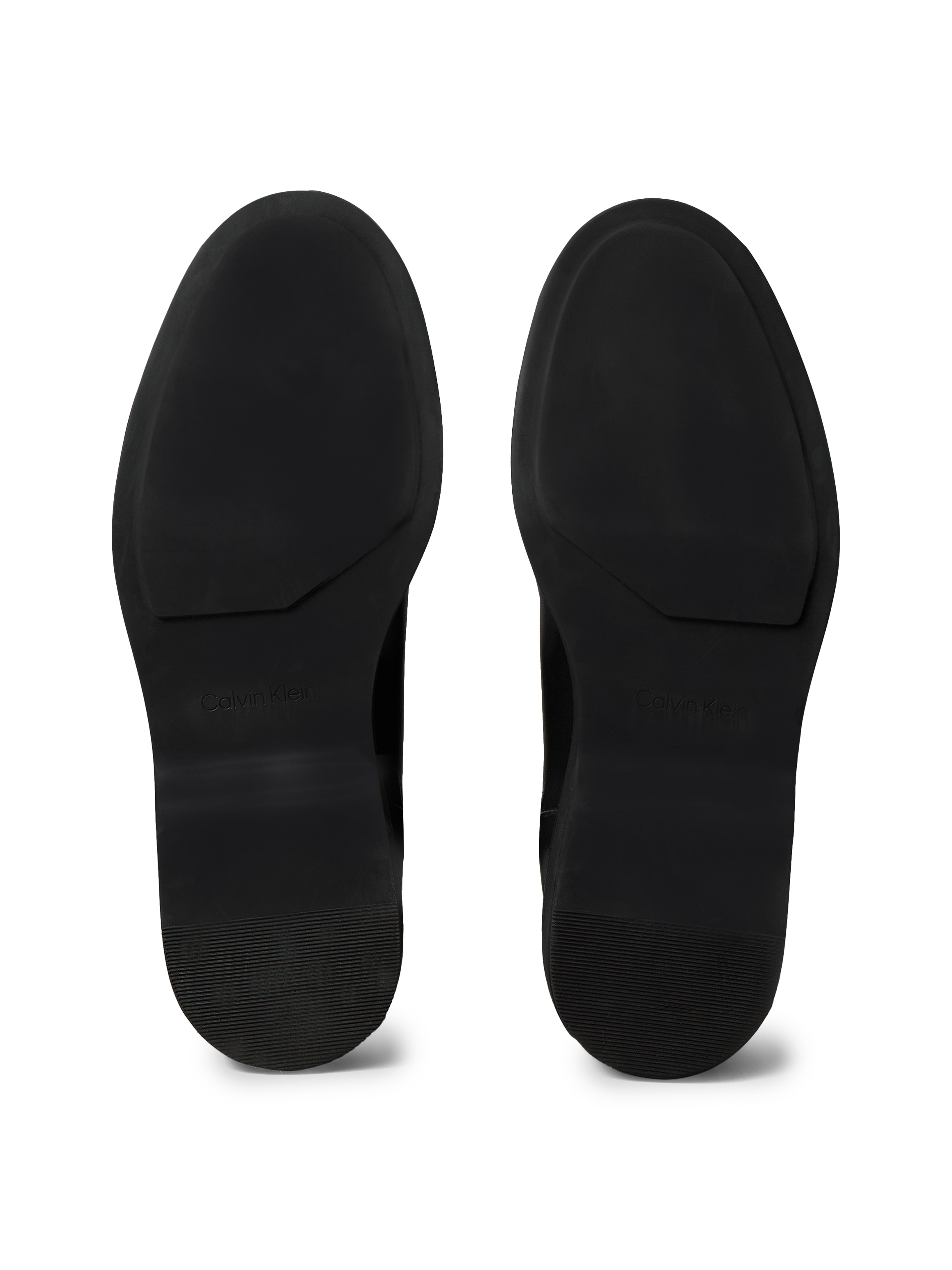 Calvin Klein Stiefelette »ANKLE BOOT W/ METAL LOGO«  Boots, Klassik-Stiefelette, Blockabsatz, mit Anziehlasche