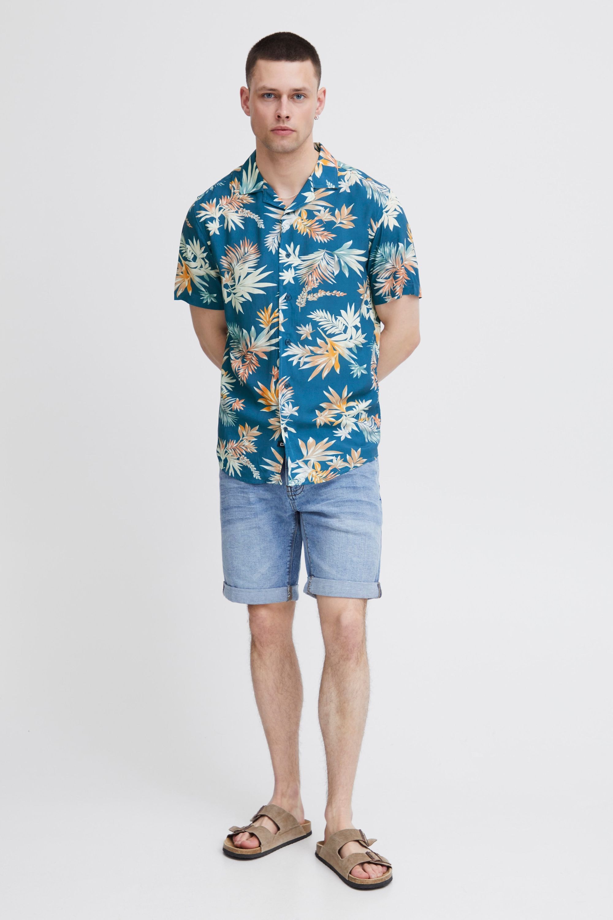 Indicode Kurzarmshirt »Kurzarmhemd IDMariol«