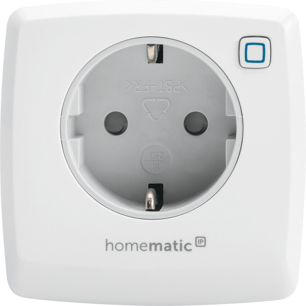 Homematic IP Smart-Home-Zubehör »Schalt-Mess-Steckdose (V2) - 157337A0«
