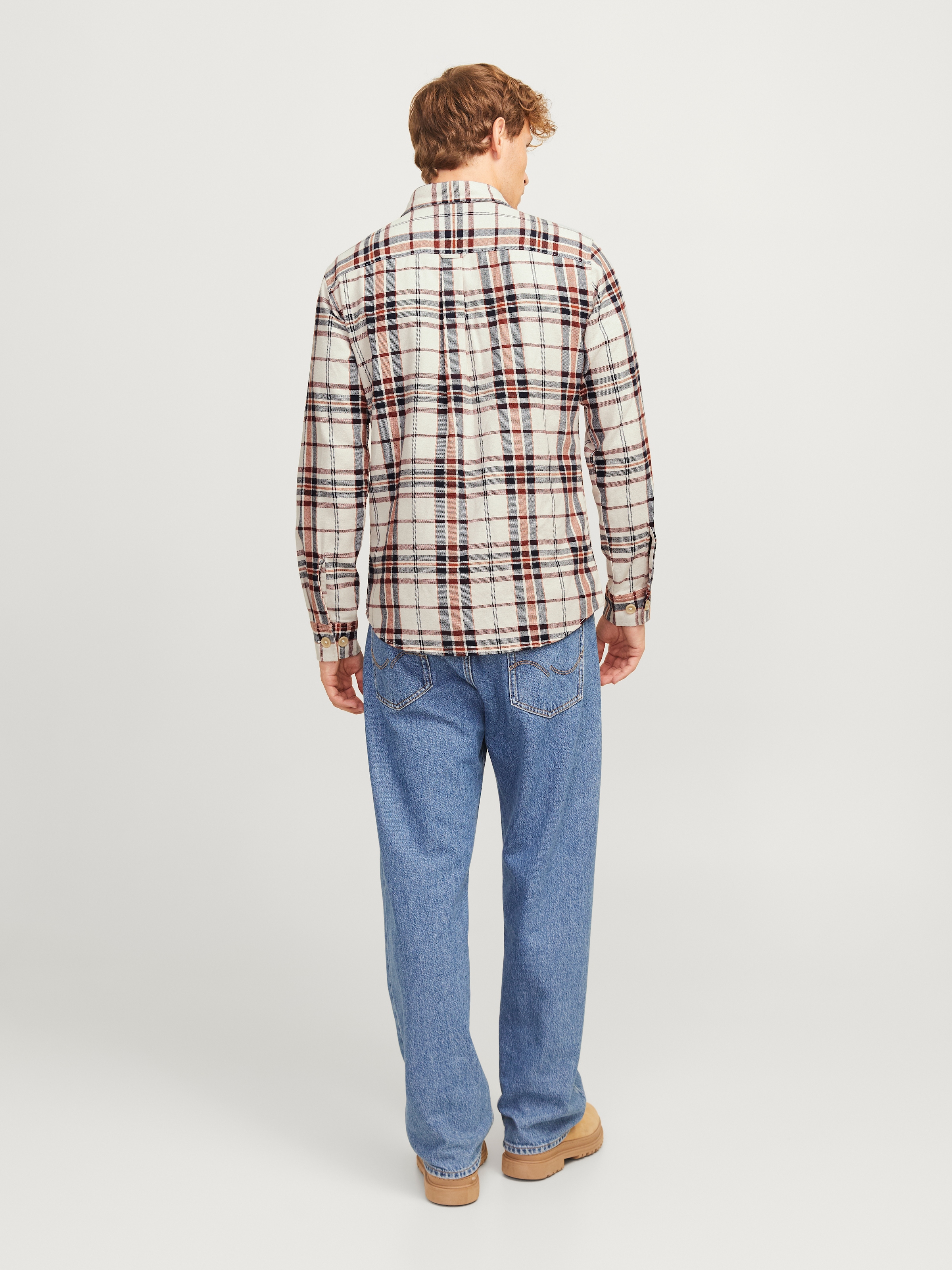 Jack & Jones Langarmhemd »JJEDARREN OVERSHIRT LS NOOS«