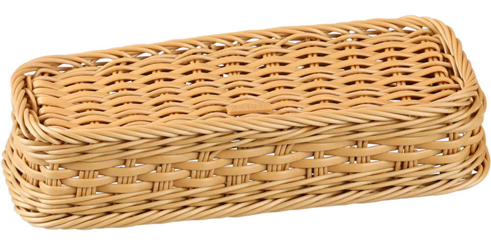 KESPER® Besteckkorb »Geflecht, 5er Set« aus Vollkunststoff, PE