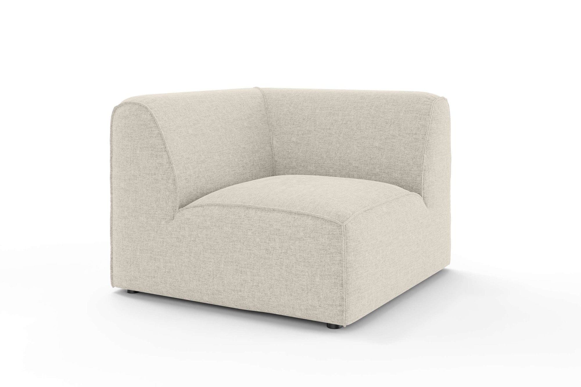 RAUM.ID Sofa-Eckelement »Merid, Sofaelement, Maße B/T/H: 97/97/46 cm« als Modul oder separat verwendbar, für individuelle Zusammenstellung
