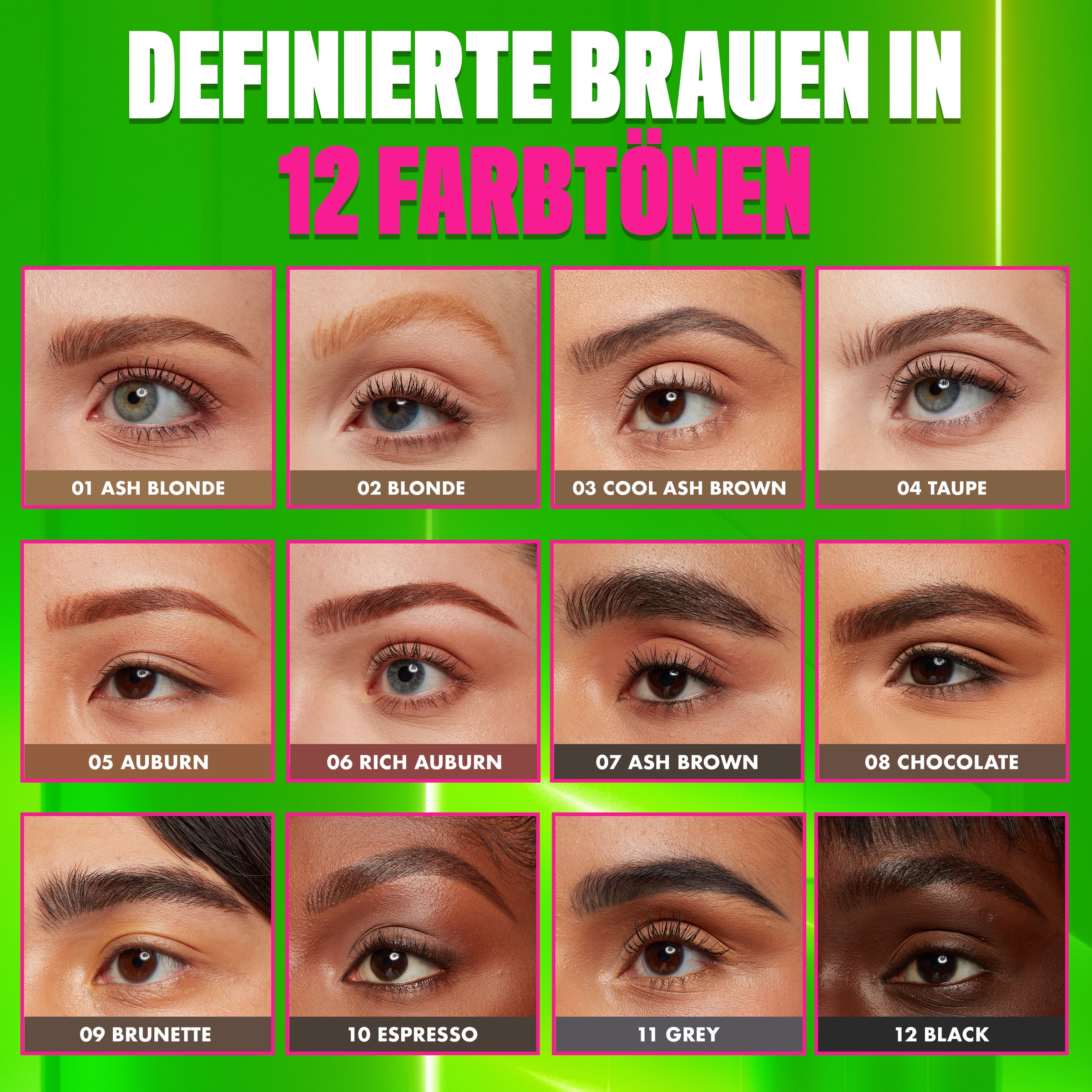 NYX Augenbrauenpflege »NYX Professional Makeup Blade & Shade Augenbrauenstift«