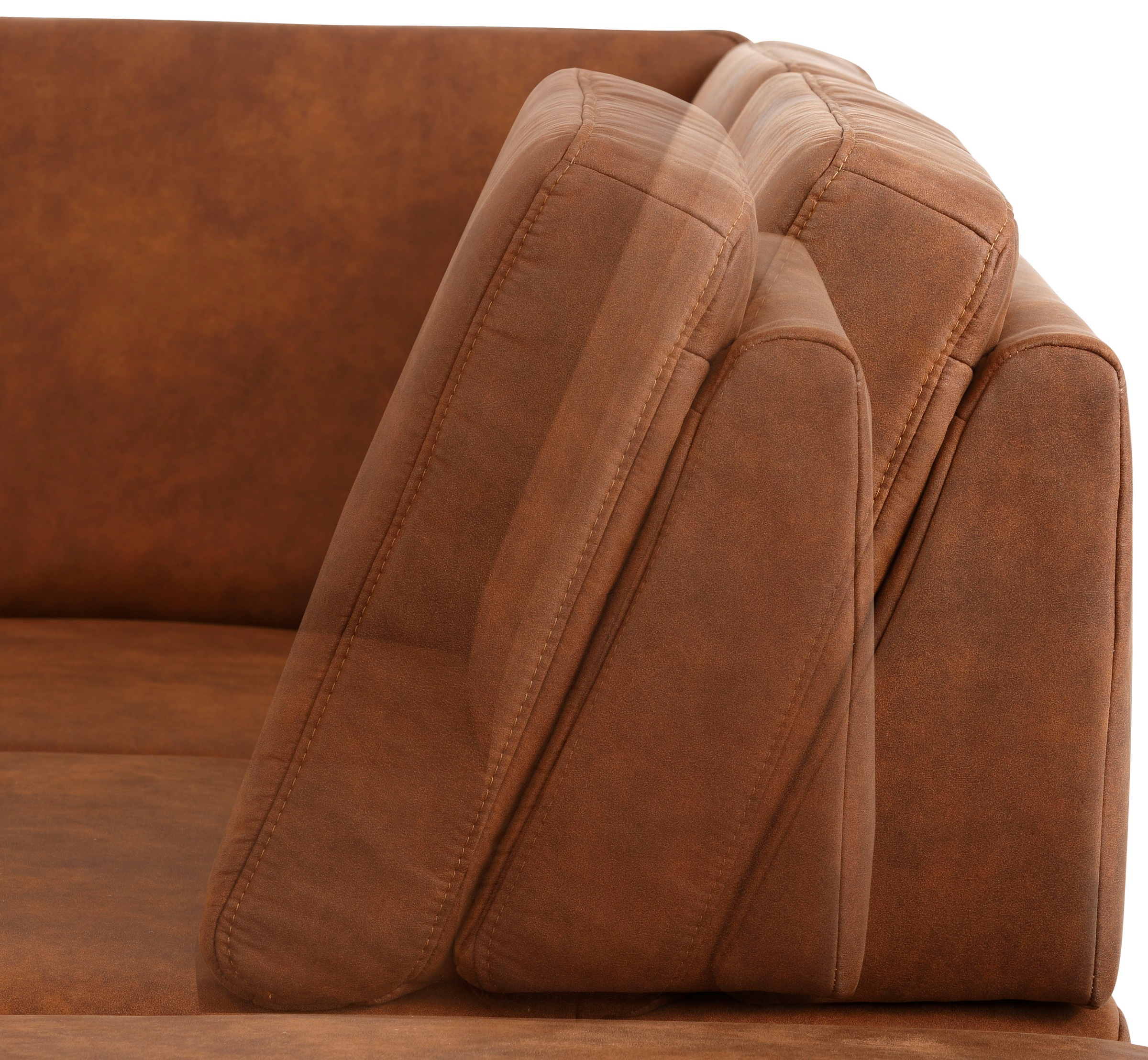 Home affaire Ecksofa »Palace L-Form«, incl. Sitztiefenverstellung, wahlweise mit Bettfunktion und Stauraum