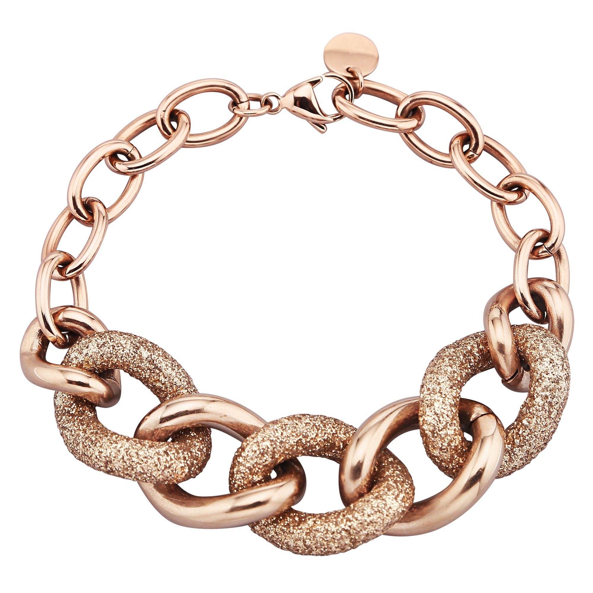 Jacques Lemans Armband »Edelstahl PVD rotvergoldet«, Armband