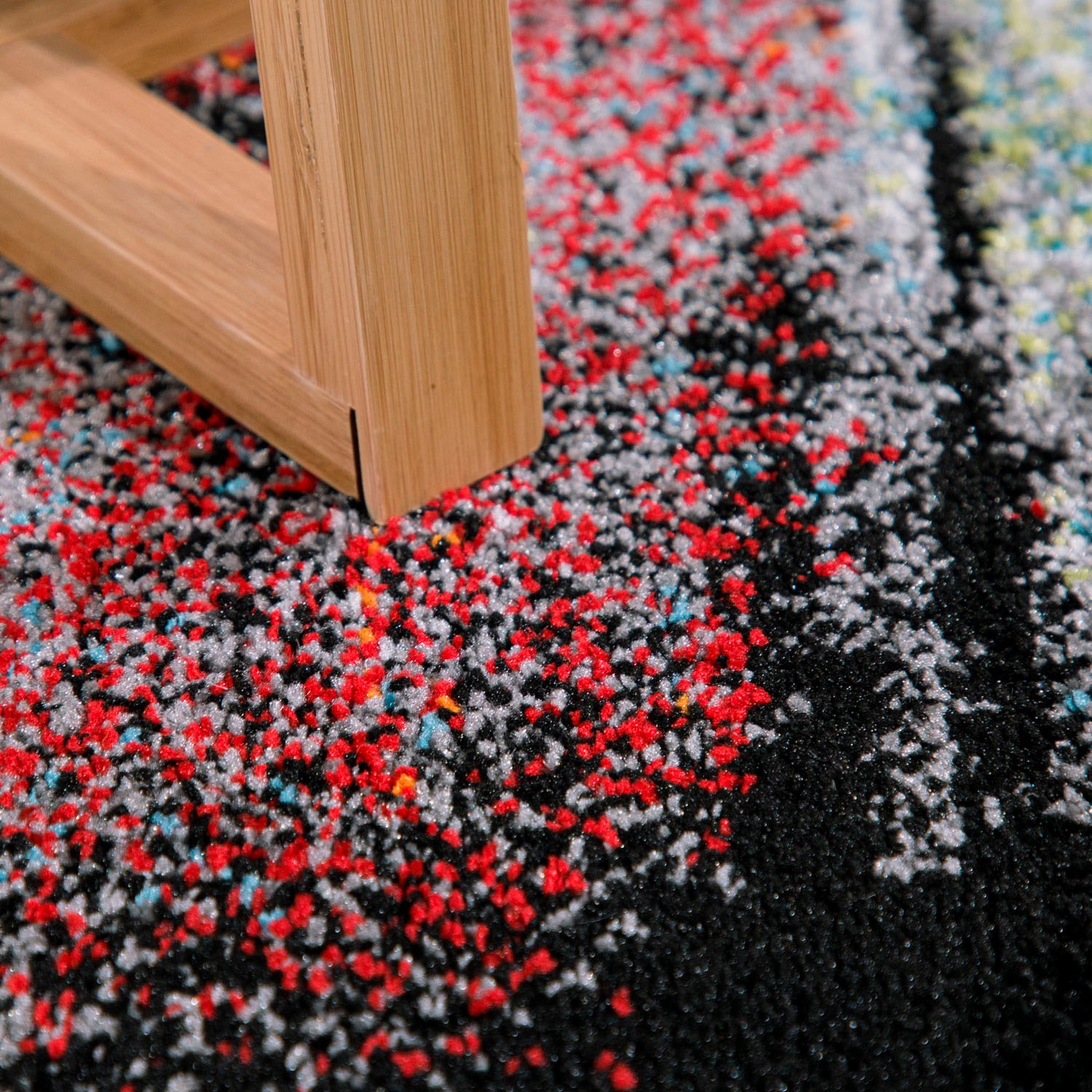 Paco Home Teppich »Gala 430«, rechteckig, 13 mm Höhe, Kurzflor, modernes abstraktes Design