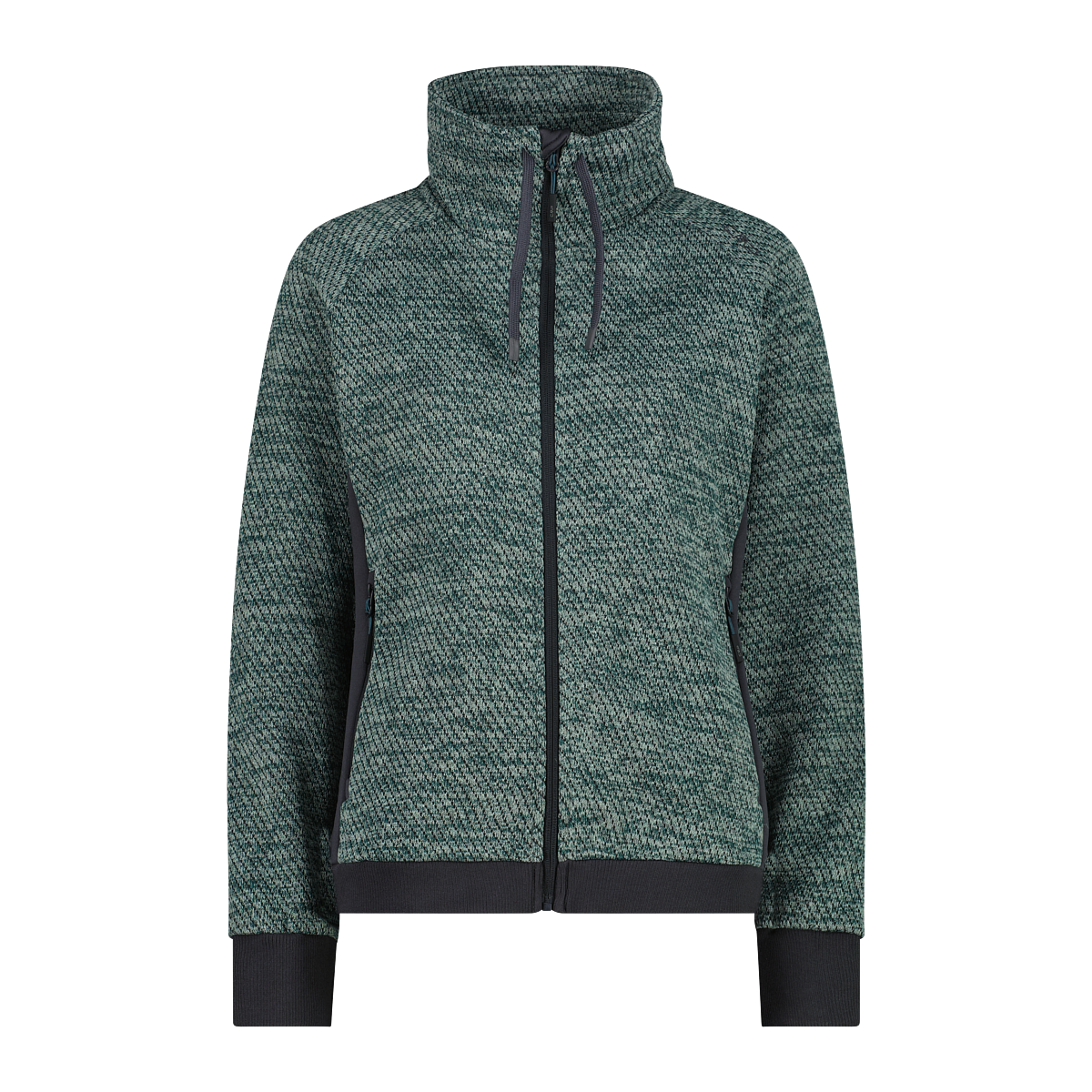 CMP Strickfleecejacke für Outdoor-Aktivitäten, mit Reißverschluss, hohe Atmungsaktivität