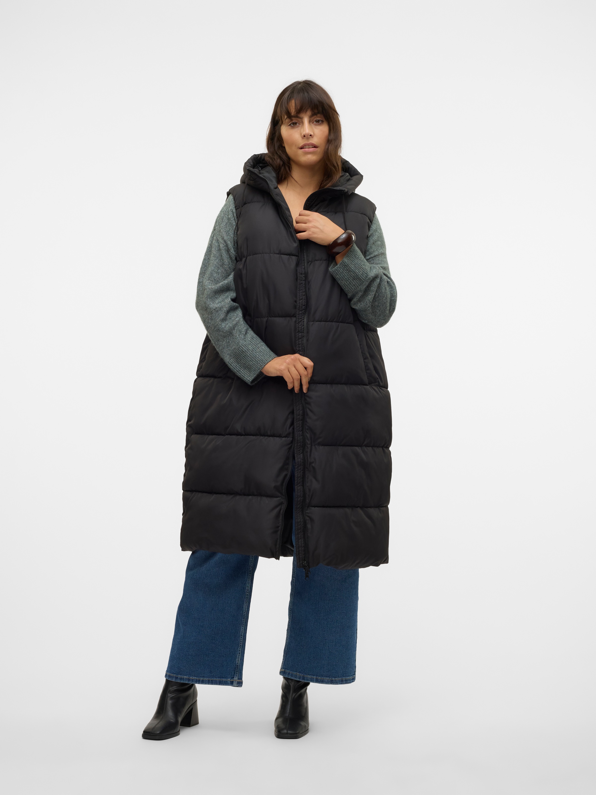 Vero Moda Curve Steppweste »VMCLIGAANE WAISTCOAT NOOS CUR«