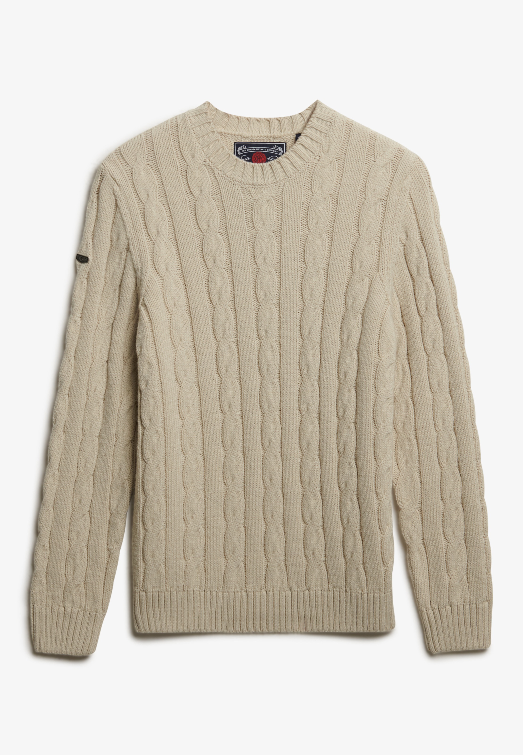 Superdry Strickpullover »JACOB CABLE JUMPER«