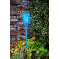 BONETTI LED Gartenfackel »Solar Fackel«, 1 St., LED Solar Gartenfackel türkis mit realer Flamme