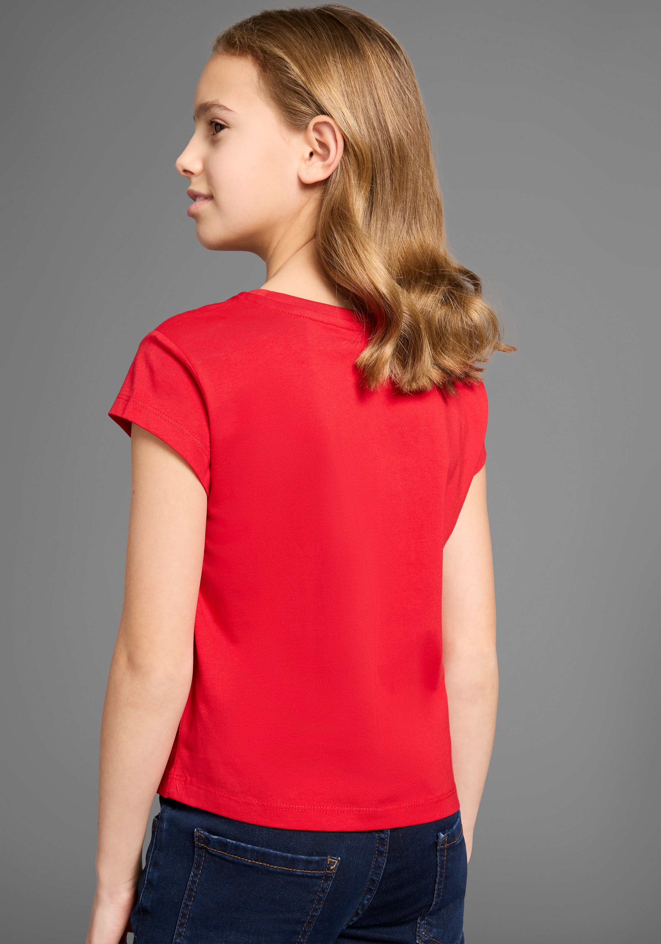 KIDSWORLD T-Shirt »New York - Print«, Kurzarm, gerade Passform, mit stylischem Druck