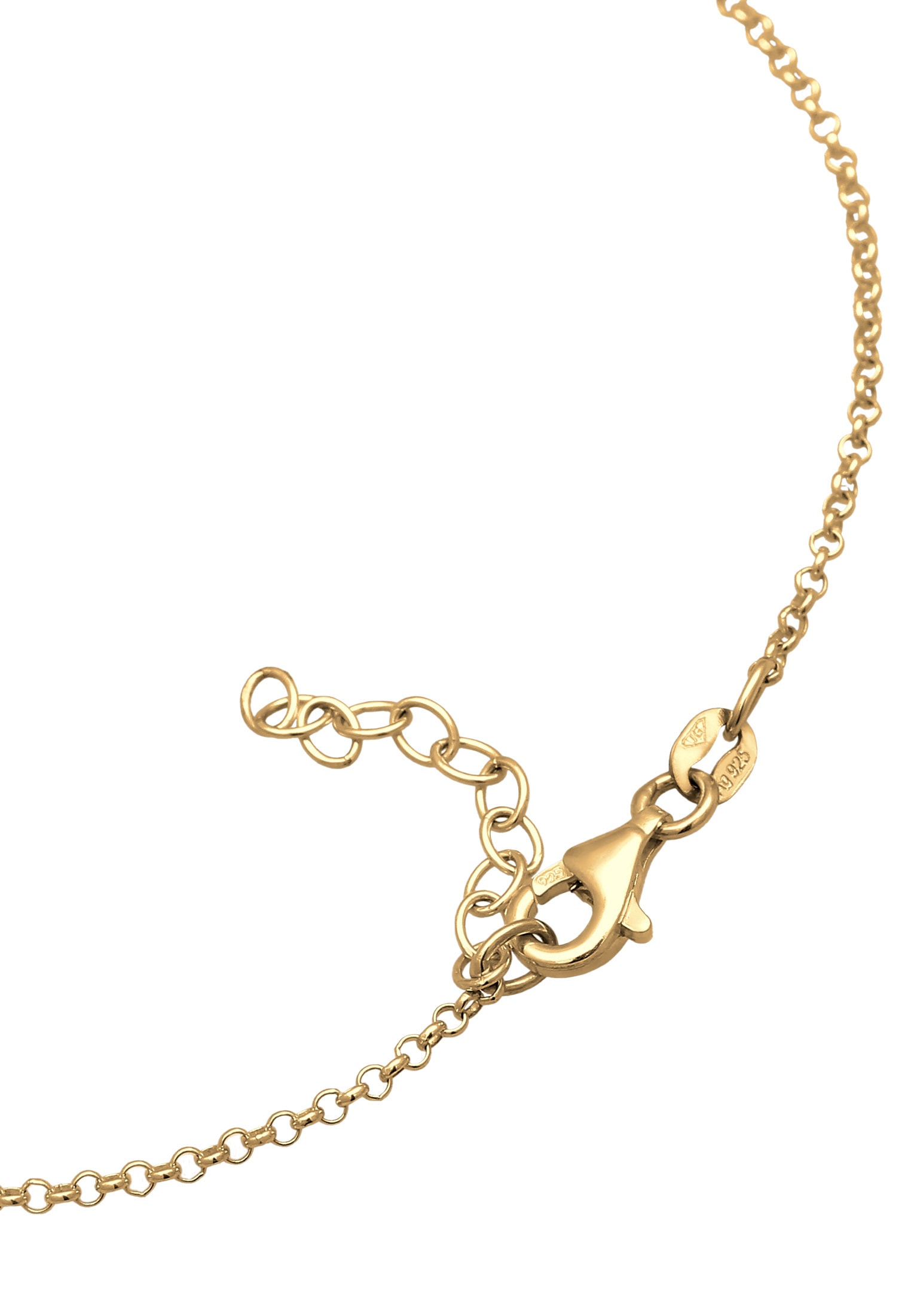 Elli Fußkette »Fußschmuck Seestern Süßwasserperle Mode 925er Silber«