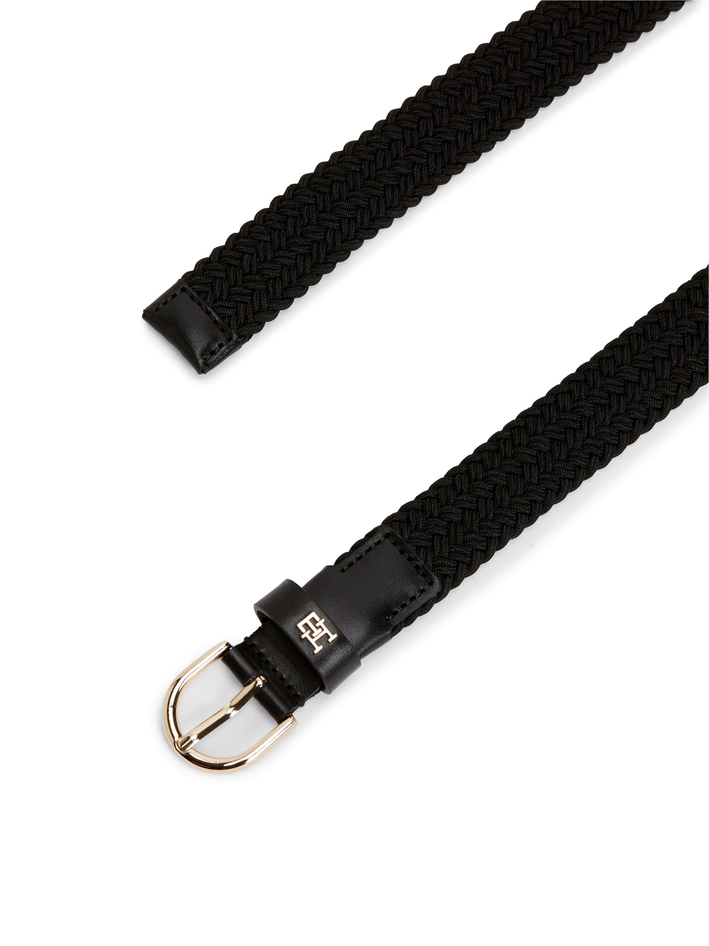 Tommy Hilfiger Stretchgürtel »ESSENTIAL EFFORTLESS 2.5 ELASTIC« geflochtener Stretch-Gürtel mit TH-Monogramm