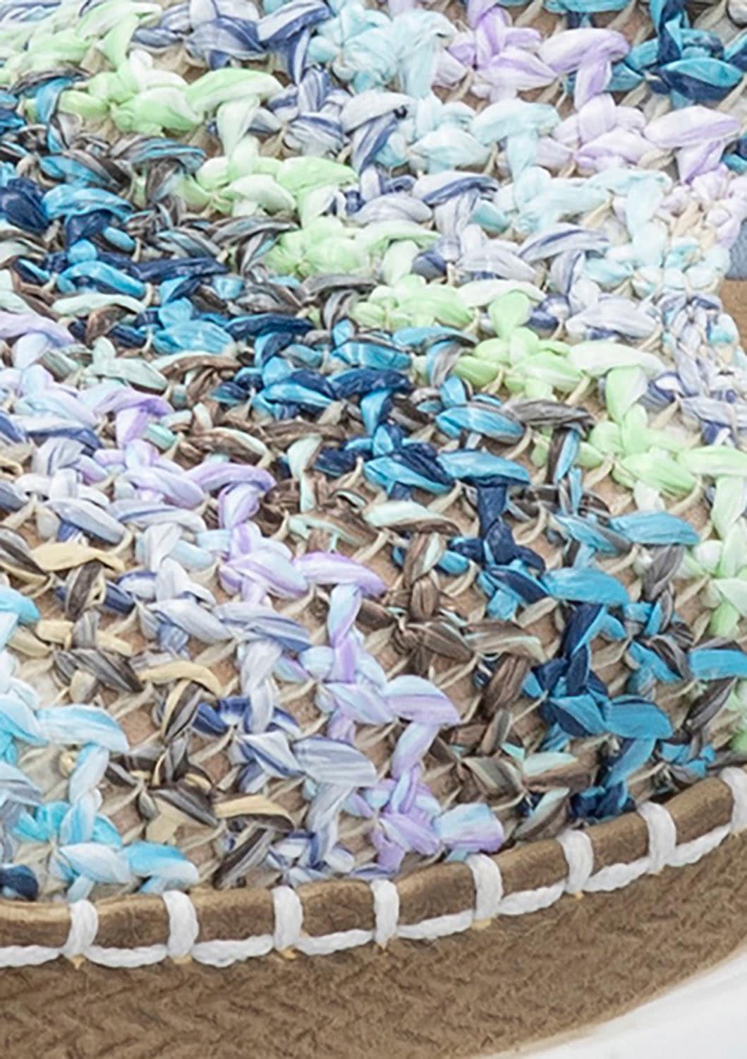 Rieker Sandale, Sommerschuh, Sandalette, Keilabsatz, in modischer Flechtoptik
