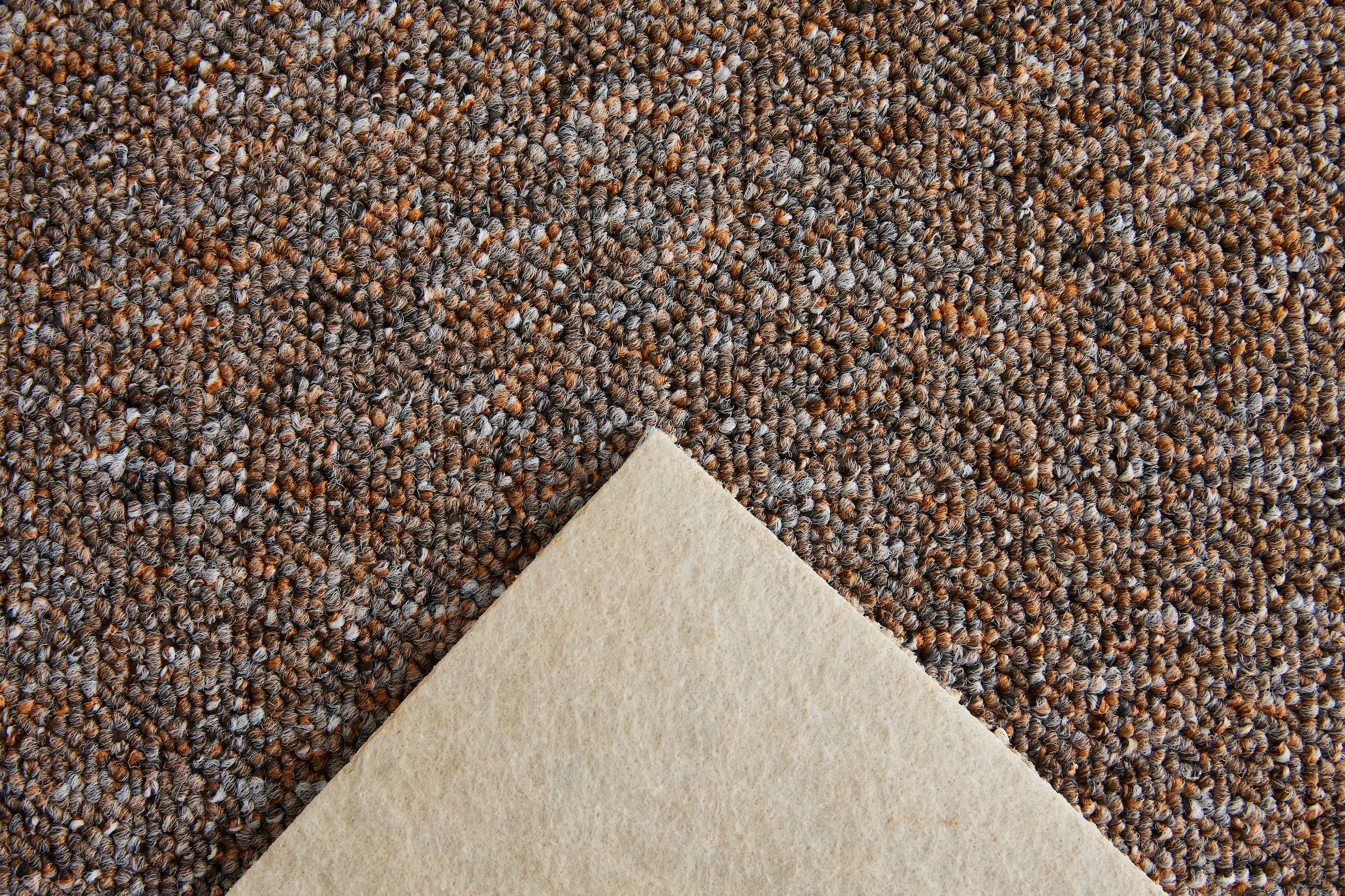 my home Teppichboden »melierte Schlinge Carolina, Made in Netherlands«, rechteckig, 0,65 mm Höhe, Breite 400 & 500 cm, robust, pflegeleicht, normale Beanspruchung