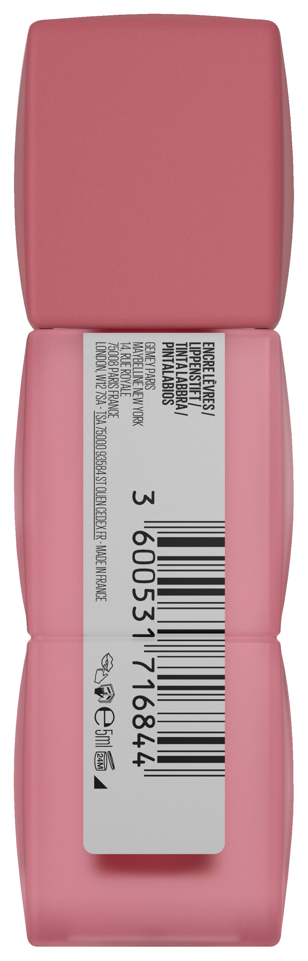 MAYBELLINE NEW YORK Lippenstift »Super Stay Teddy Tint« mit weichem Teddy-Applikator