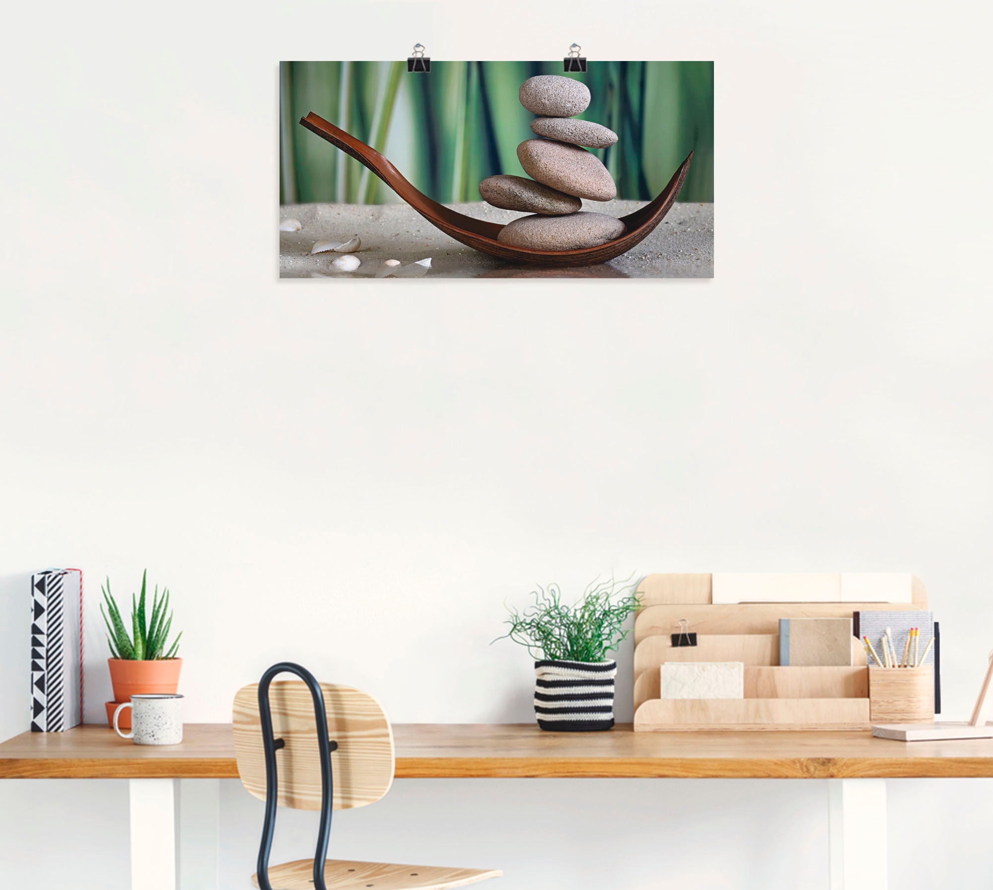 Artland Wandbild »Gleichgewicht«, Zen, (1 St.), als Leinwandbild, Poster, Wandaufkleber in verschied. Größen